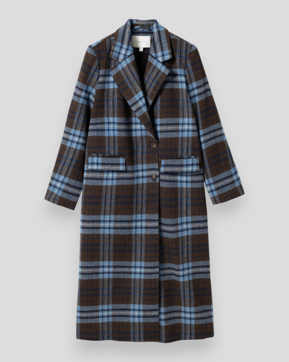 N-Jaci Coat - Daliyah Blue Check