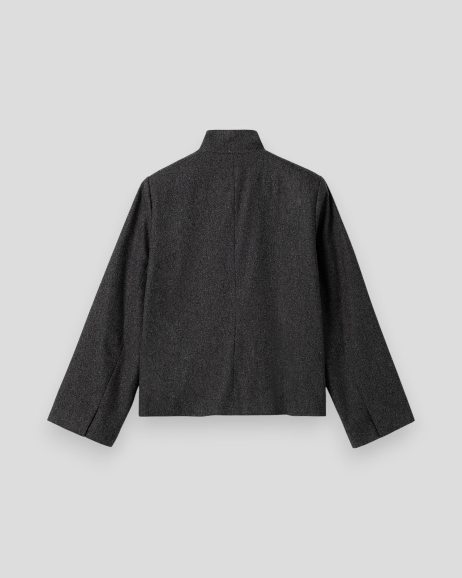 N-Monique Blazer - Dark Grey Melange