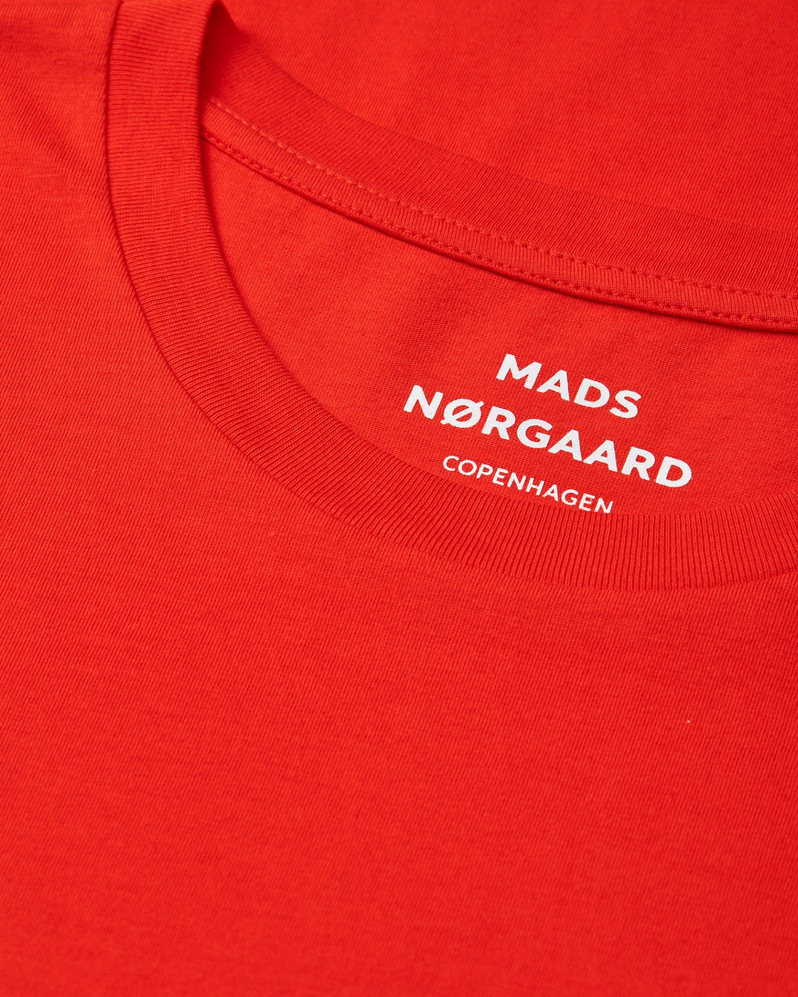 Fine Jersey Thor Tee - Fiery Red