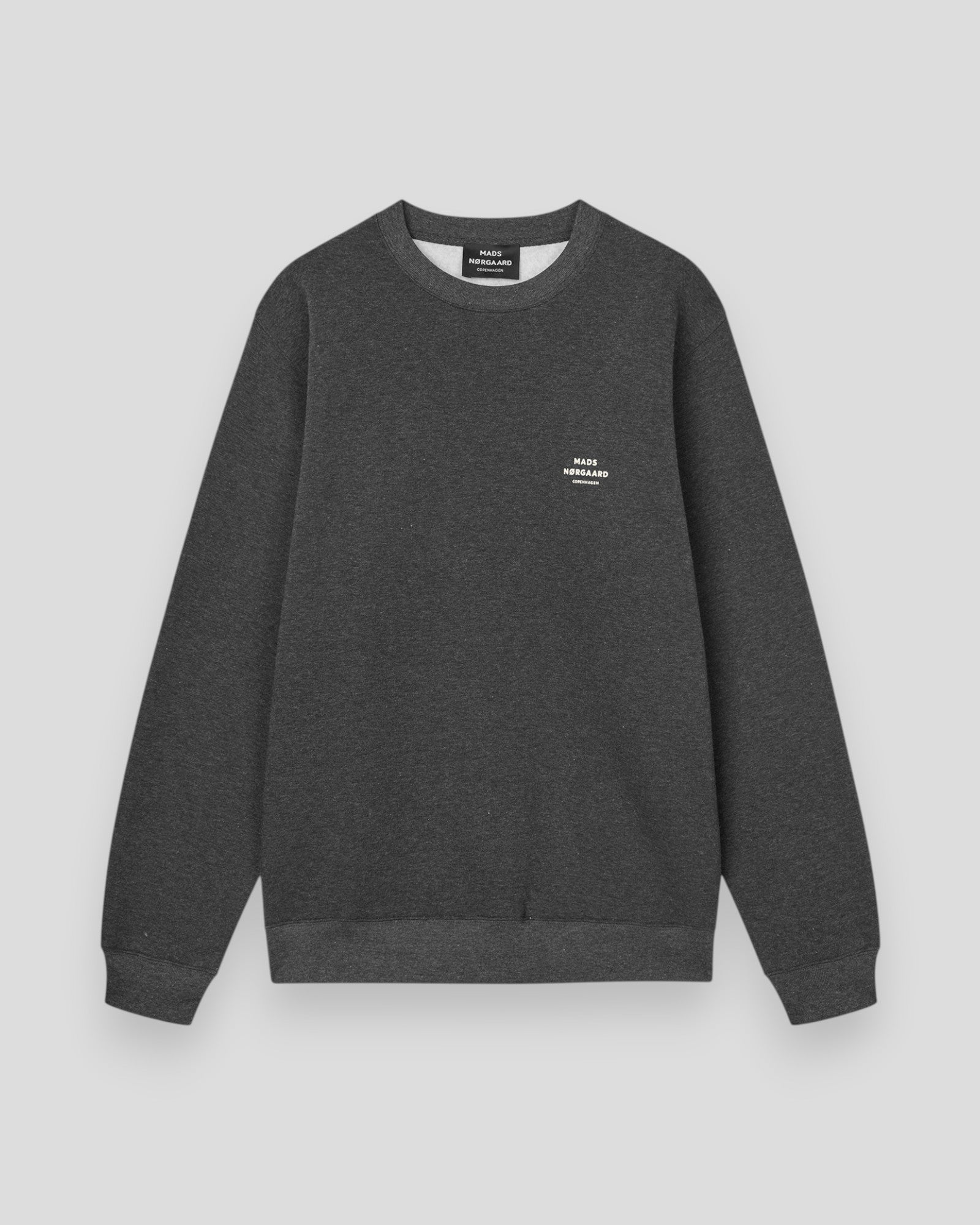 Standard Crew Logo Sweat - Dark Grey Melange