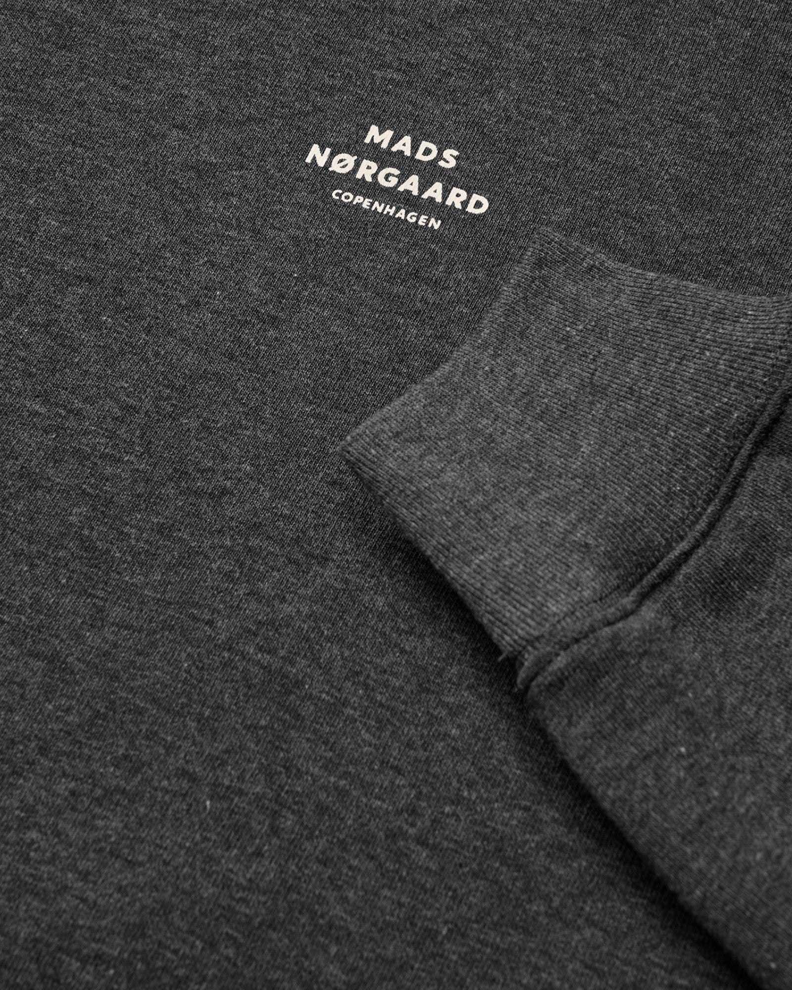Standard Crew Logo Sweat - Dark Grey Melange