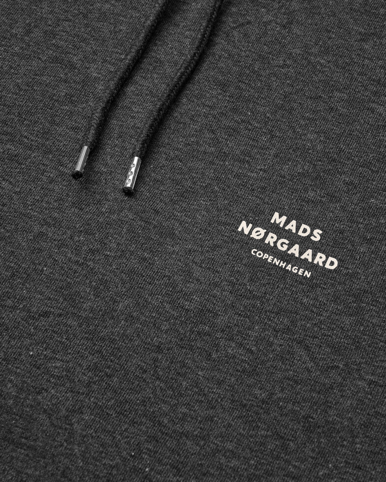 Standard Hoodie Logo Sweat - Dark Grey Melange