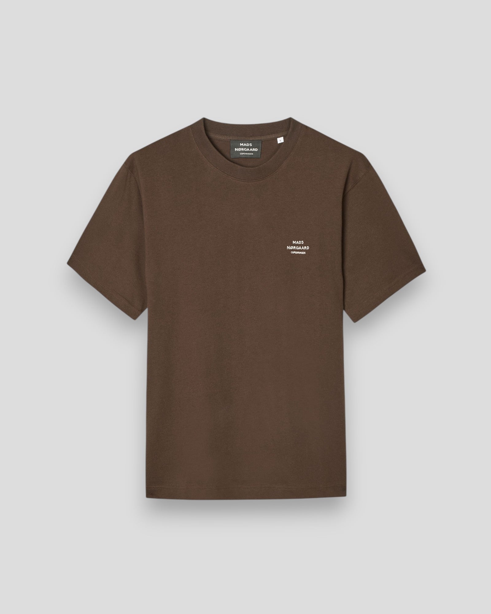 Cotton Jersey Frode Logo Tee FAV - Demitasse