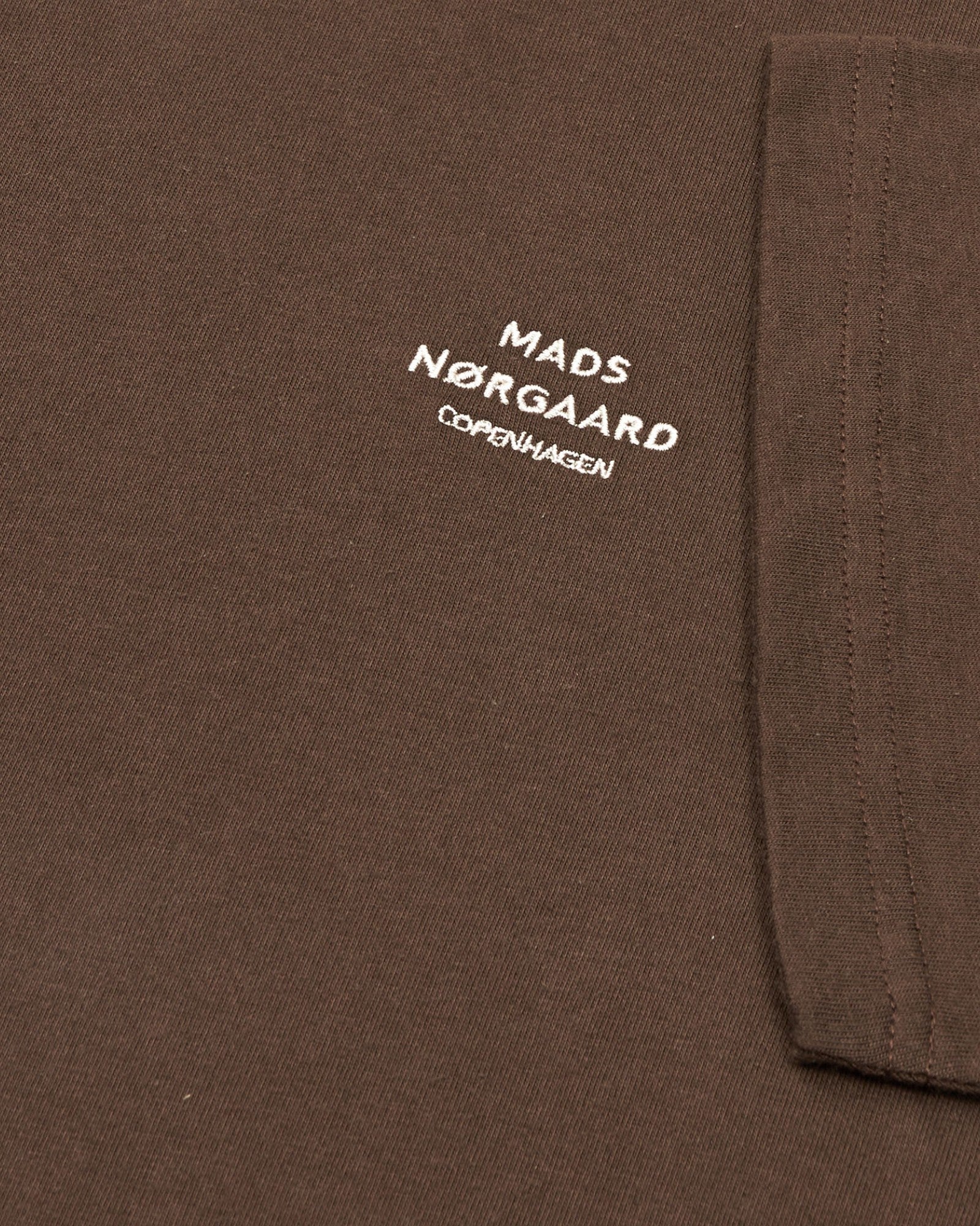 Cotton Jersey Frode Logo Tee FAV - Demitasse
