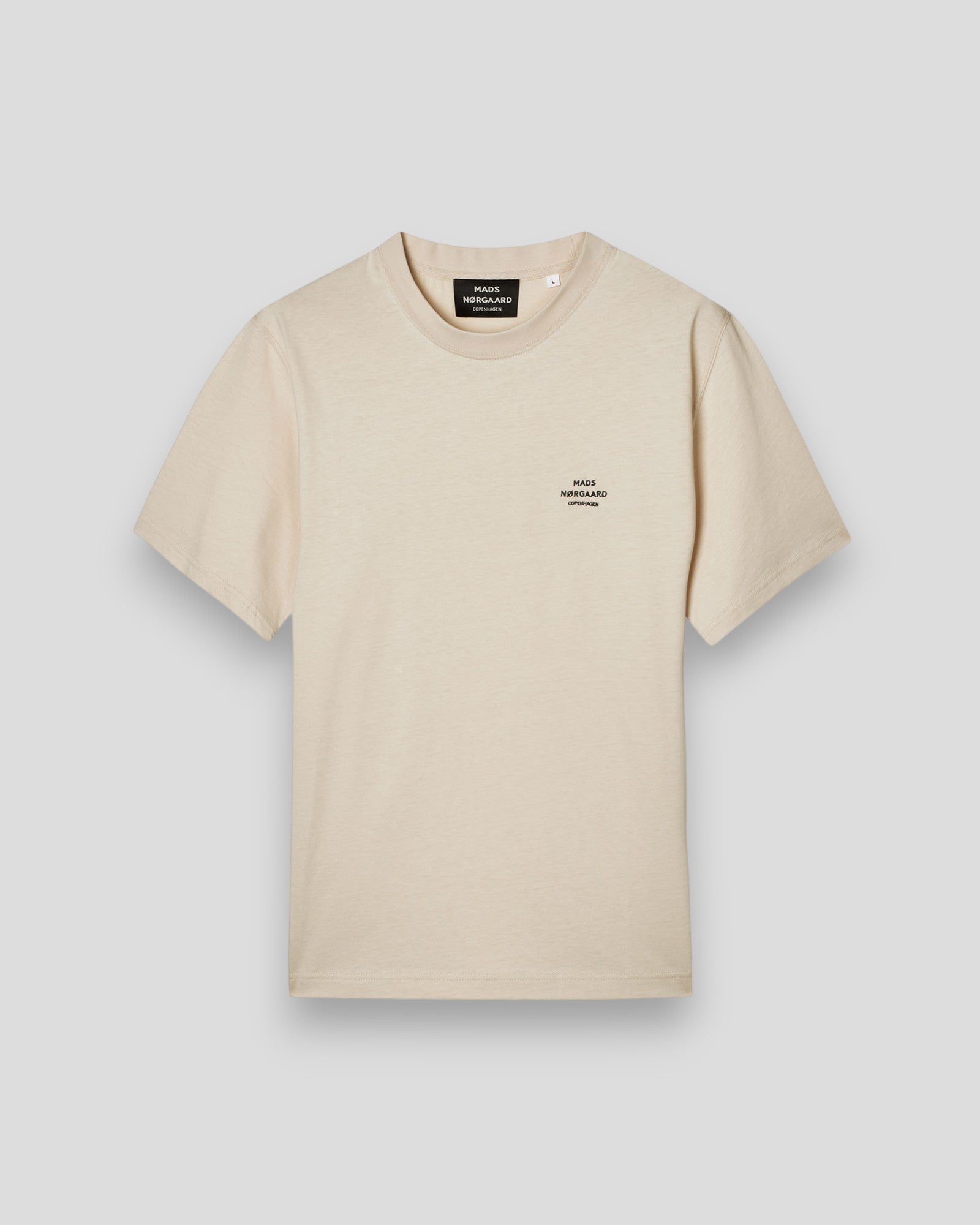 Cotton Jersey Frode Logo Tee FAV - Rainy Day
