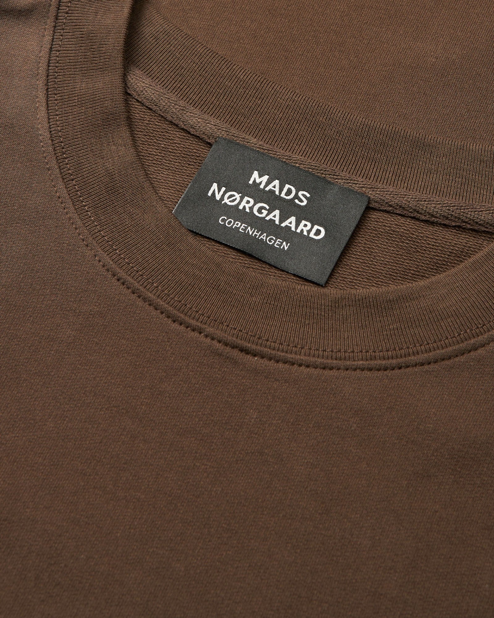 Light Terry Asker Sweat - Demitasse