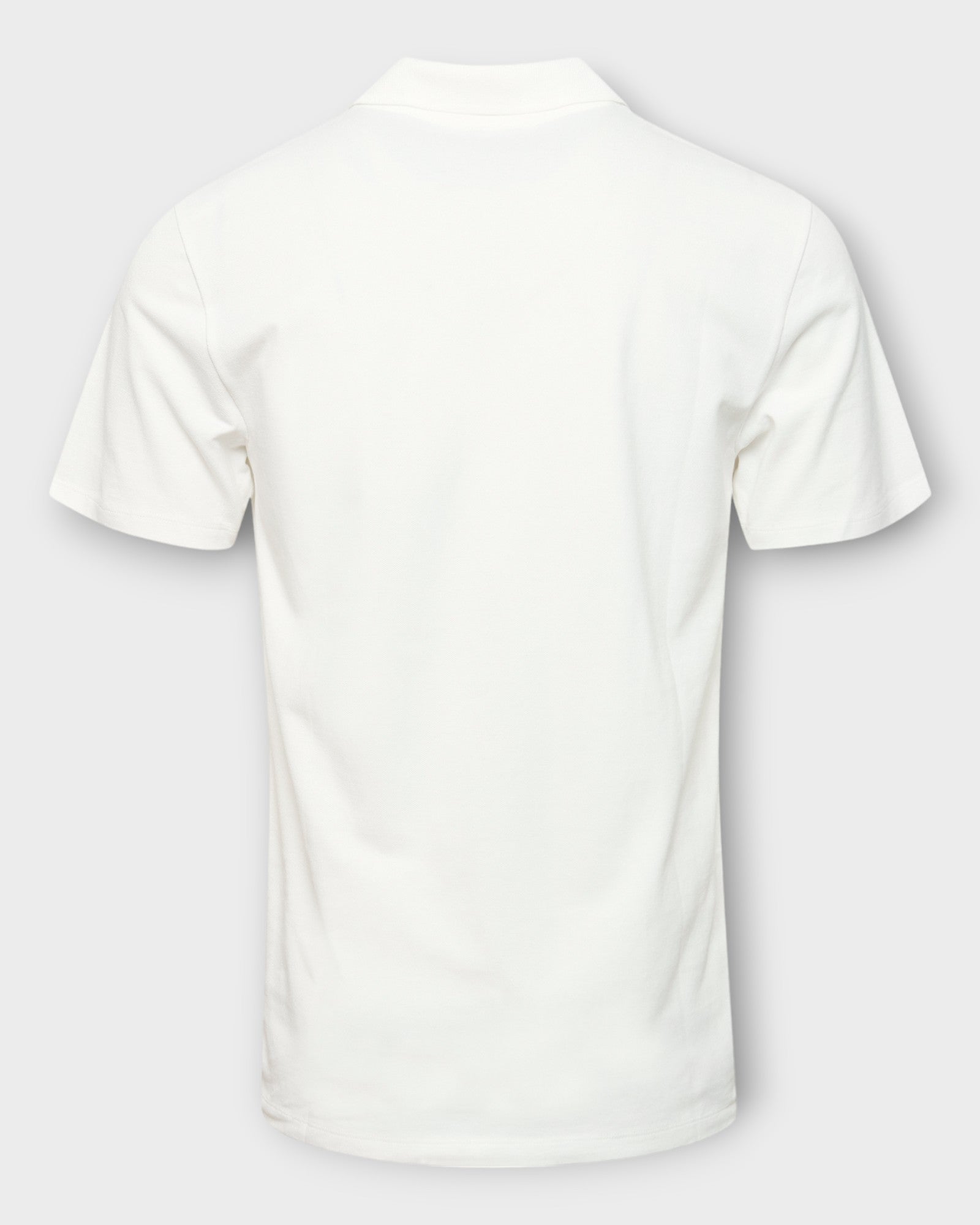 Tristan SS Pique Polo Shirt - Ecru