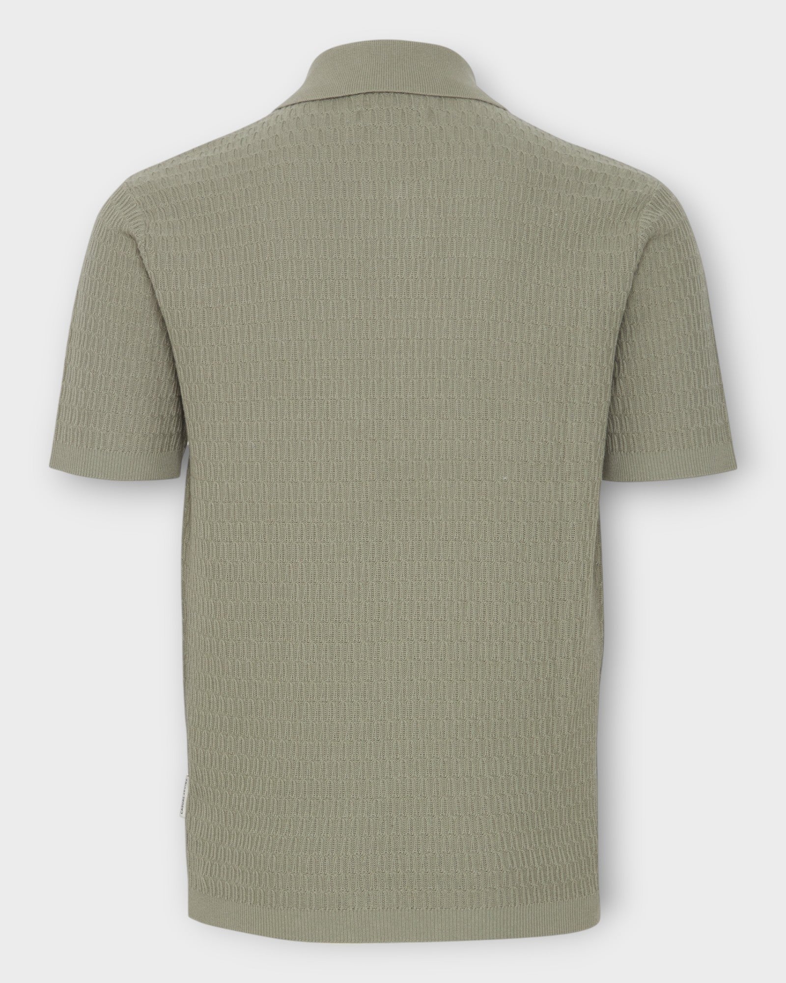 Karl SS Structured Polo Knit - Vetiver