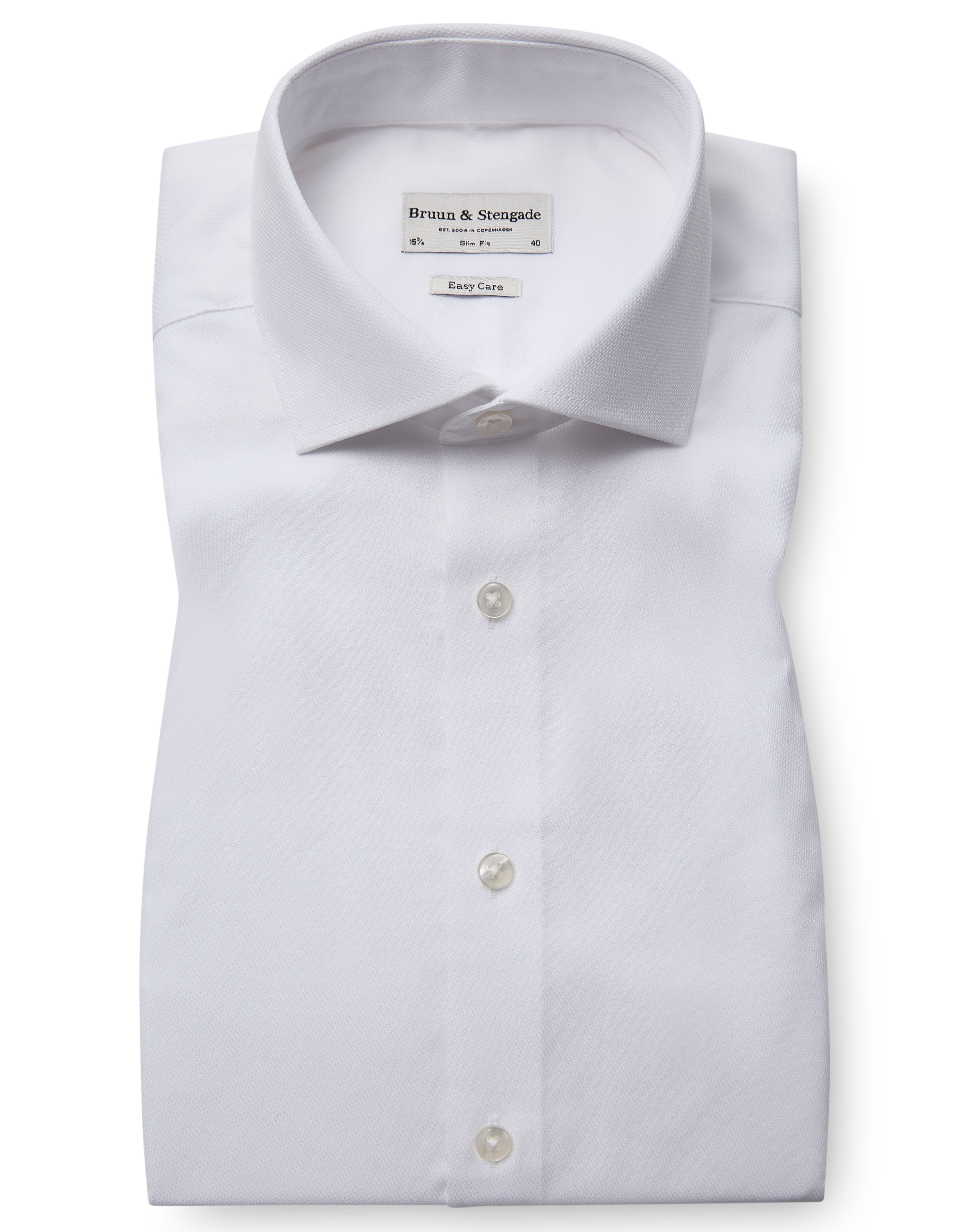 Reed Slim Fit Shirt - White
