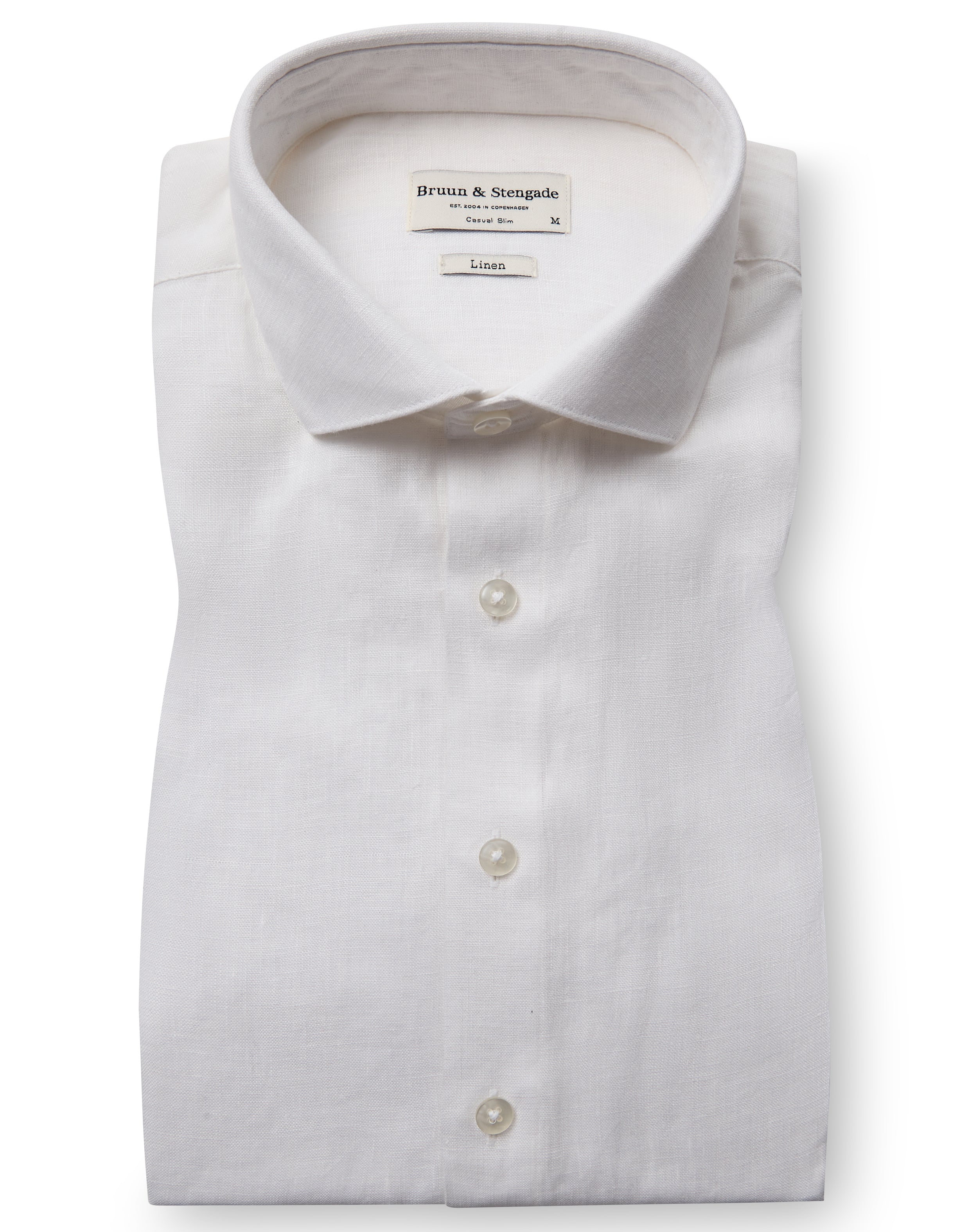 Perth Casual Slim Fit Shirt - White