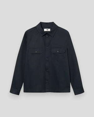 Clay Overshirt - Salute Navy