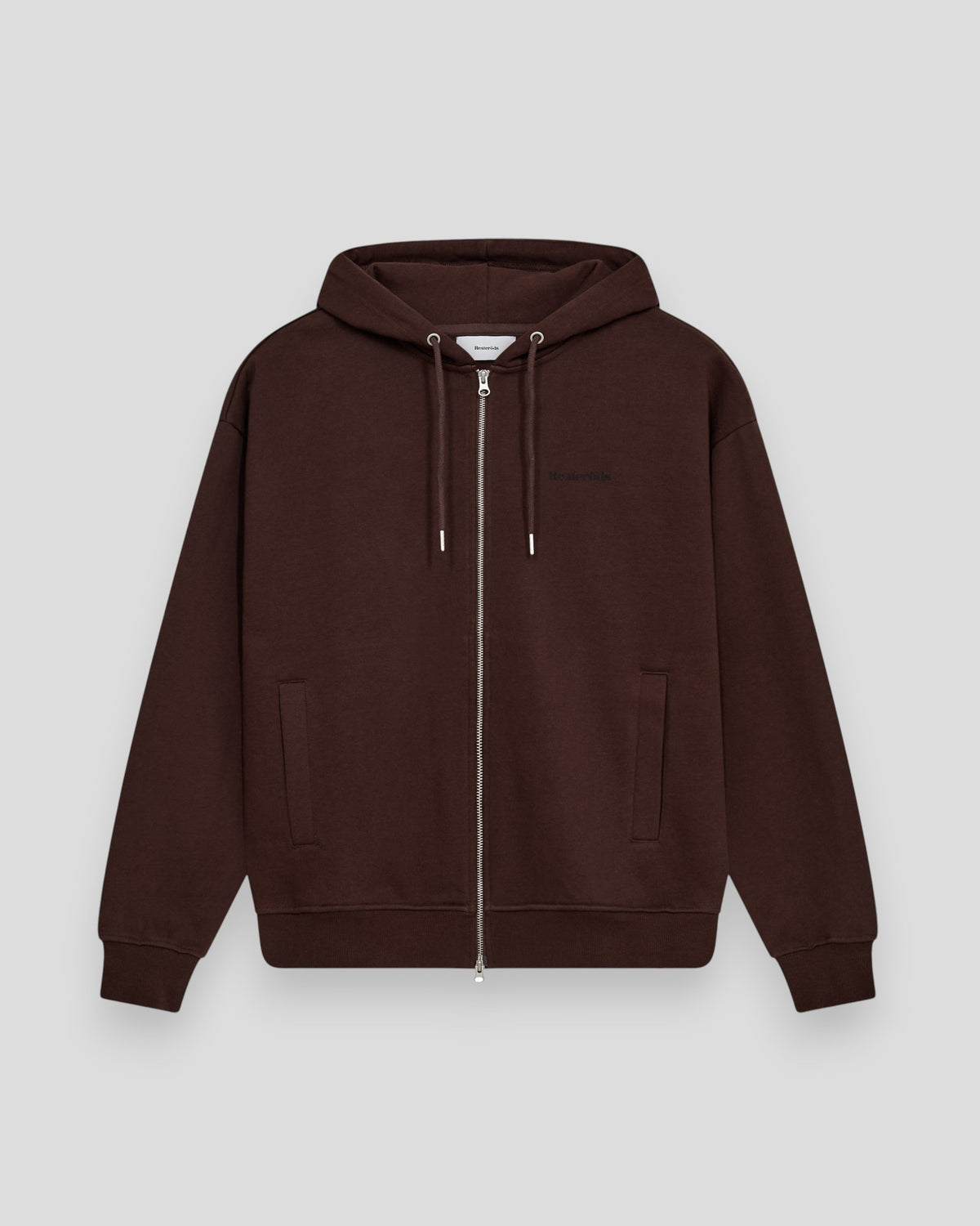 Rick Hoodie Zip - Brown