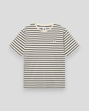 Ace Stripe Tee - Black Beauty
