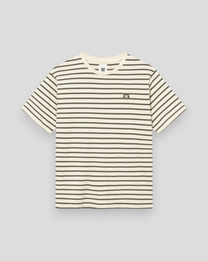 Ace Stripe Tee - Grape Leaf