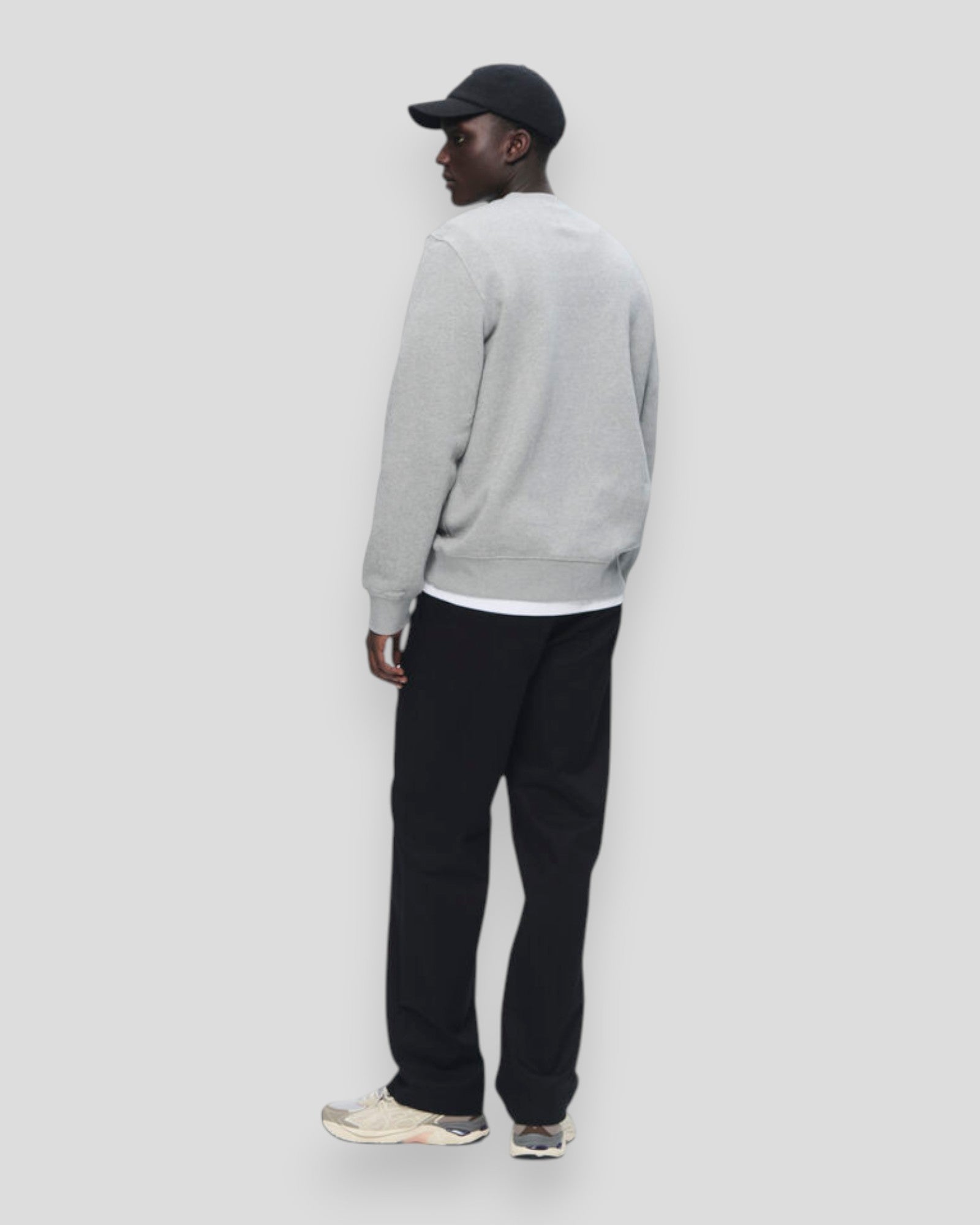 Tye Sweatshirt - Light Melange Grey