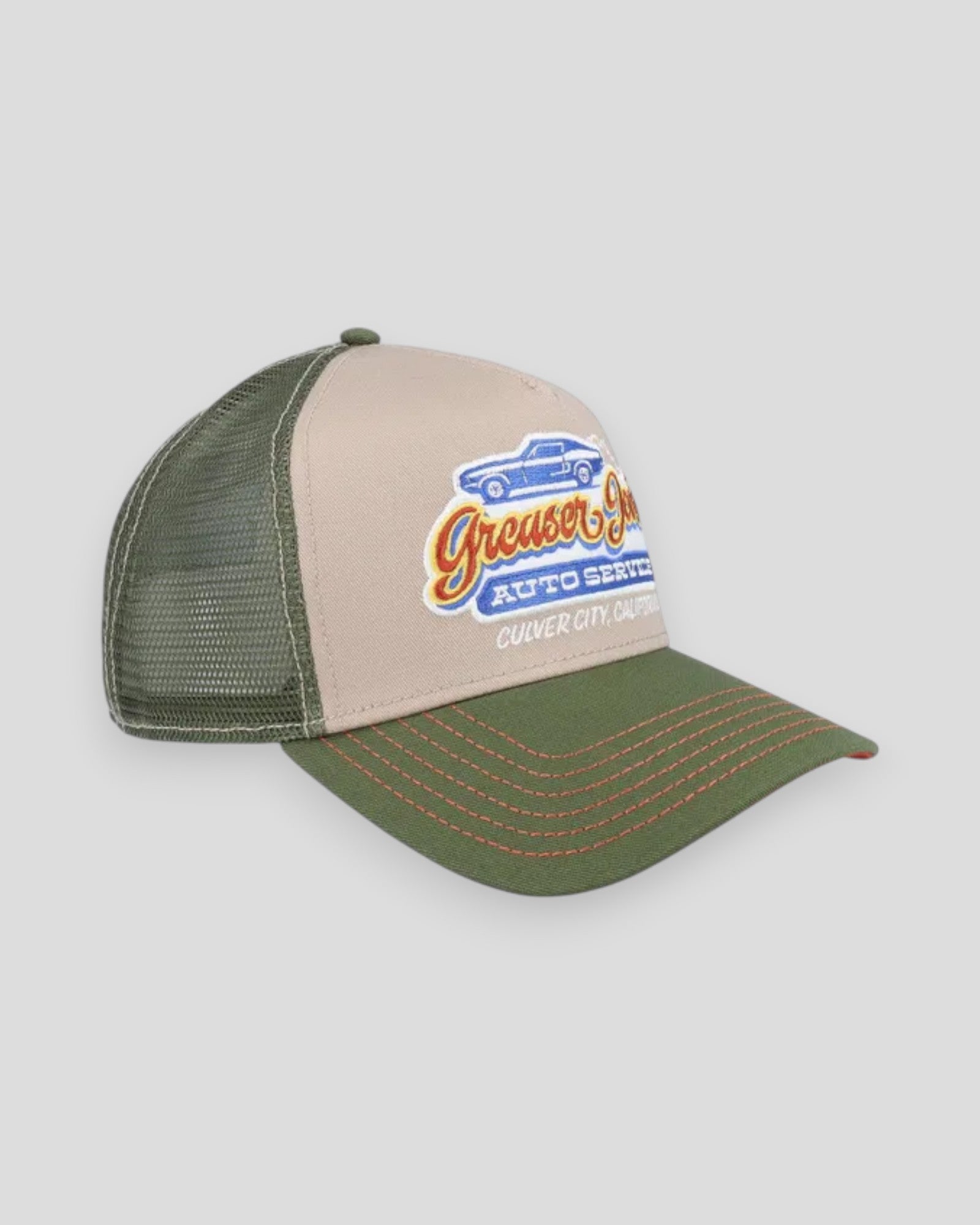 Trucker Cap Greaser Joe's - Khaki/Olive