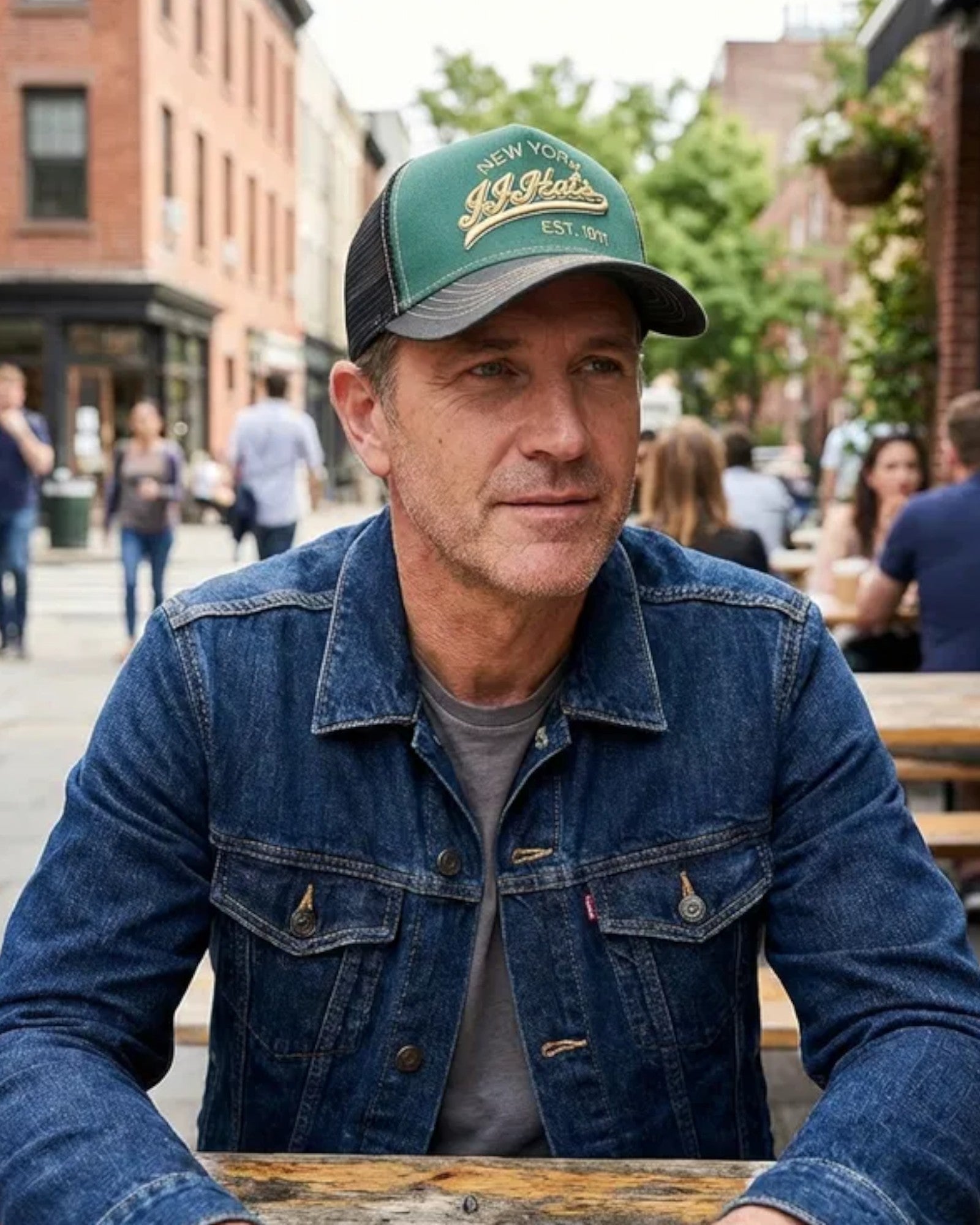Trucker Cap New York - Green/Olive