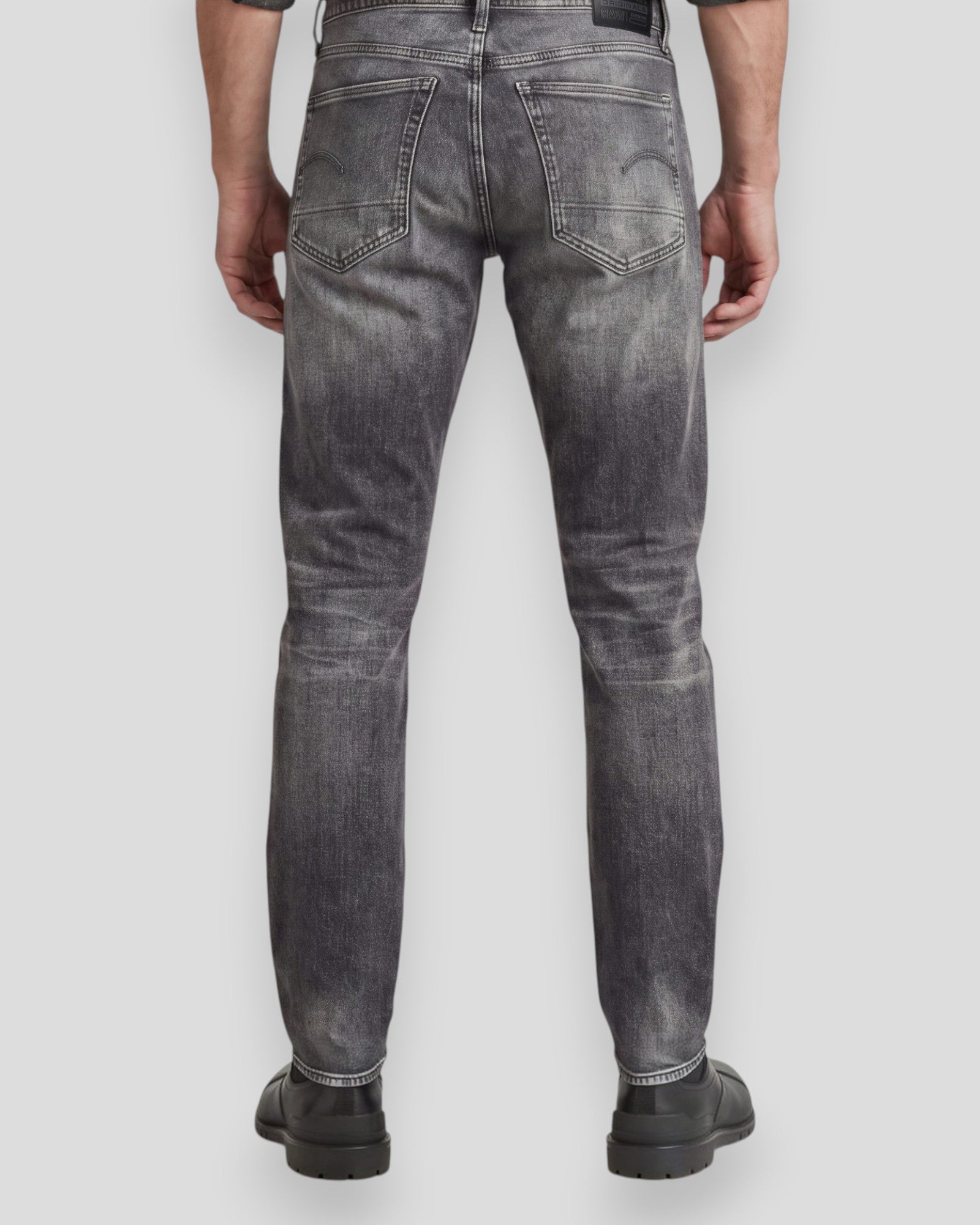 3301 Regular Tapered Jeans - Faded Built