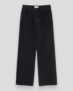 N-Katy MW Jeans - Black Wash