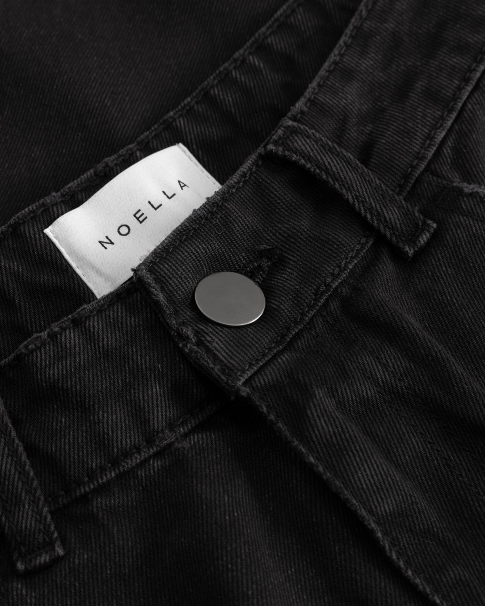 N-Katy MW Jeans - Black Wash