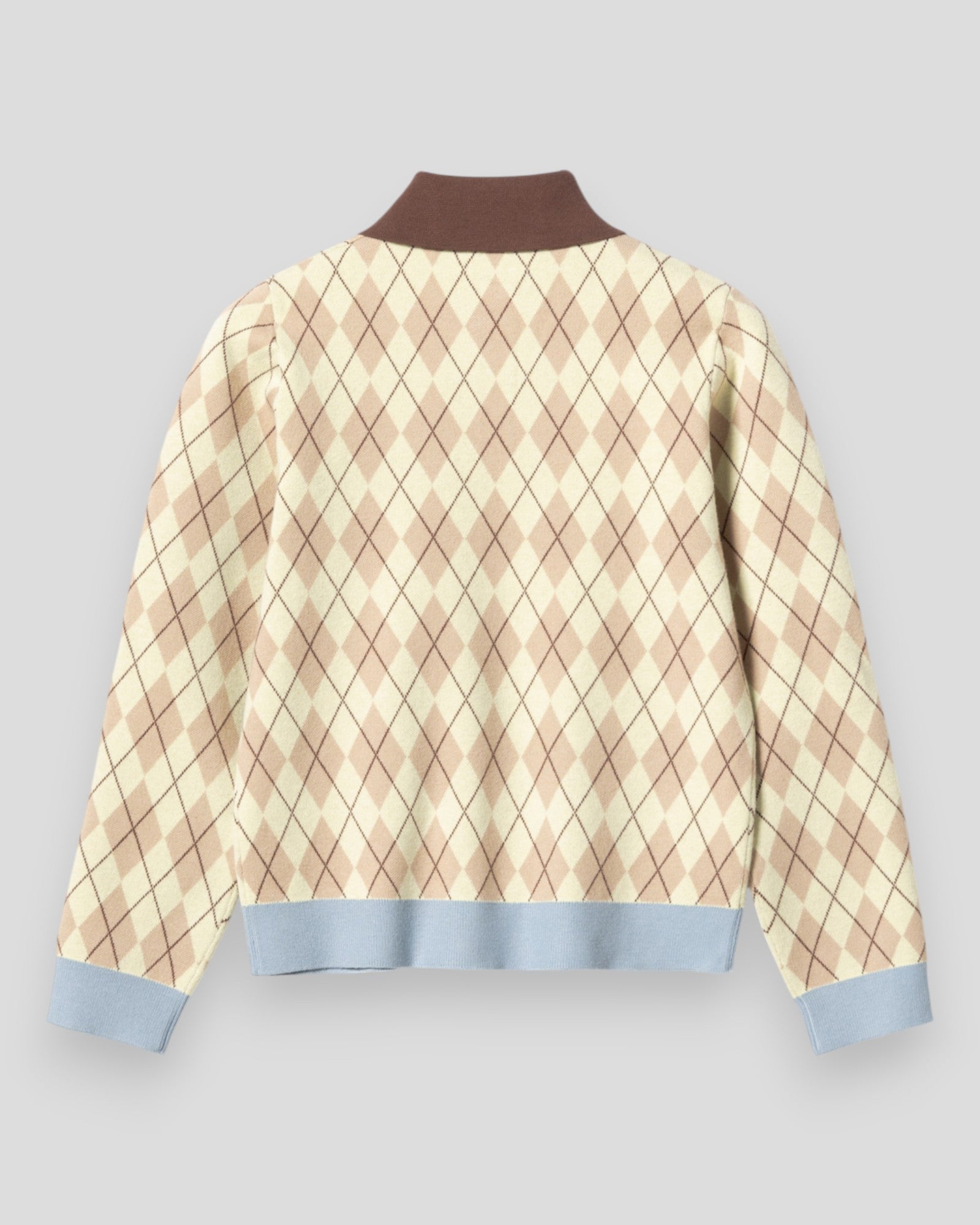 N-Makayla Knit - Diya Yellow Check