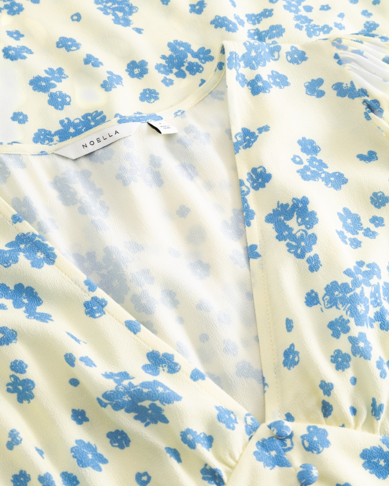 N-Lilliana Dress - Deja Yellow Print