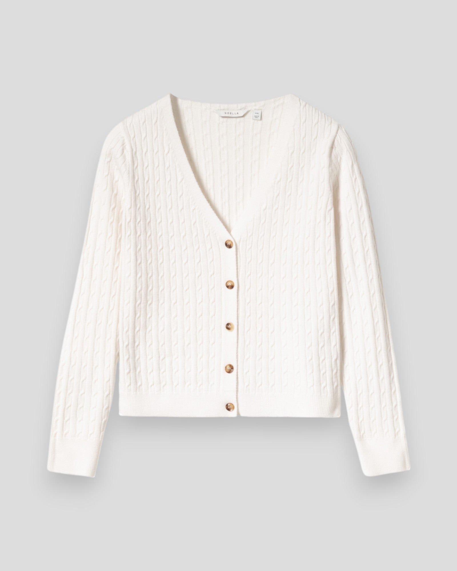 N-Laliah Knit Cardigan - Ivory