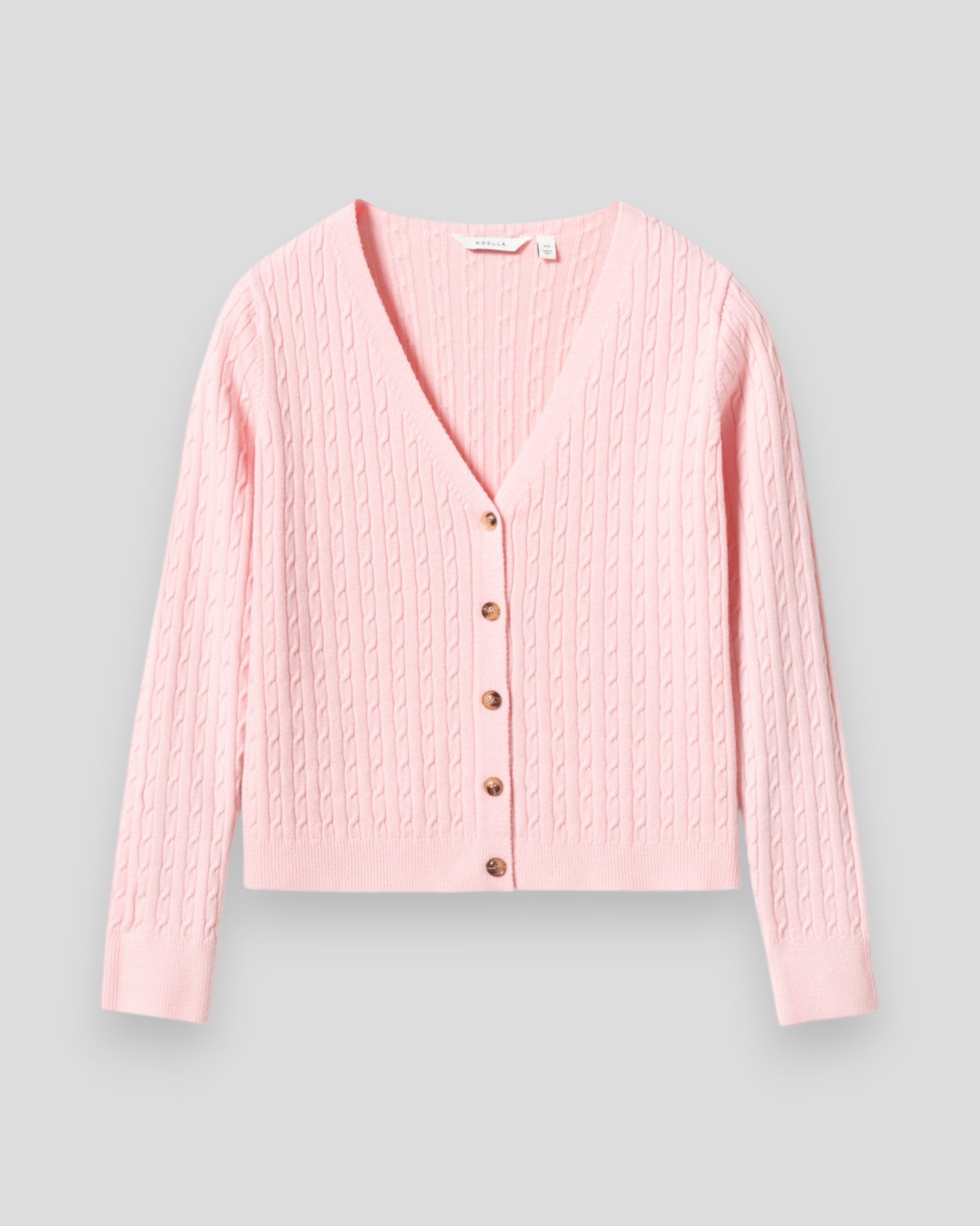 N-Laliah Knit Cardigan - Baby Pink