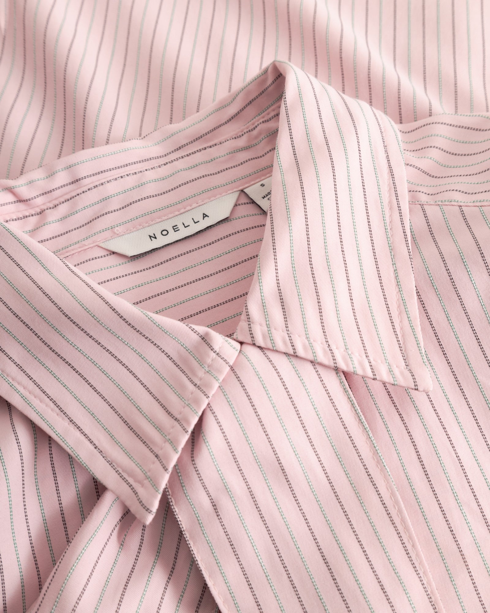 Noella N-Myra women's shirt in Donnie Blush Stripe featuring a stylish striped pattern and comfortable fit.