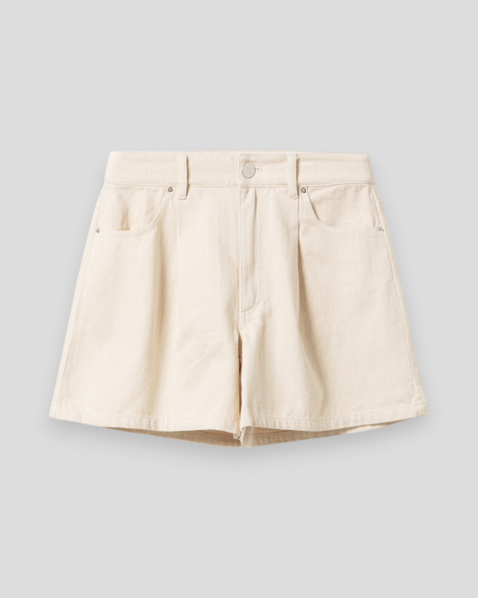 N-Milly MW Shorts - Ivory
