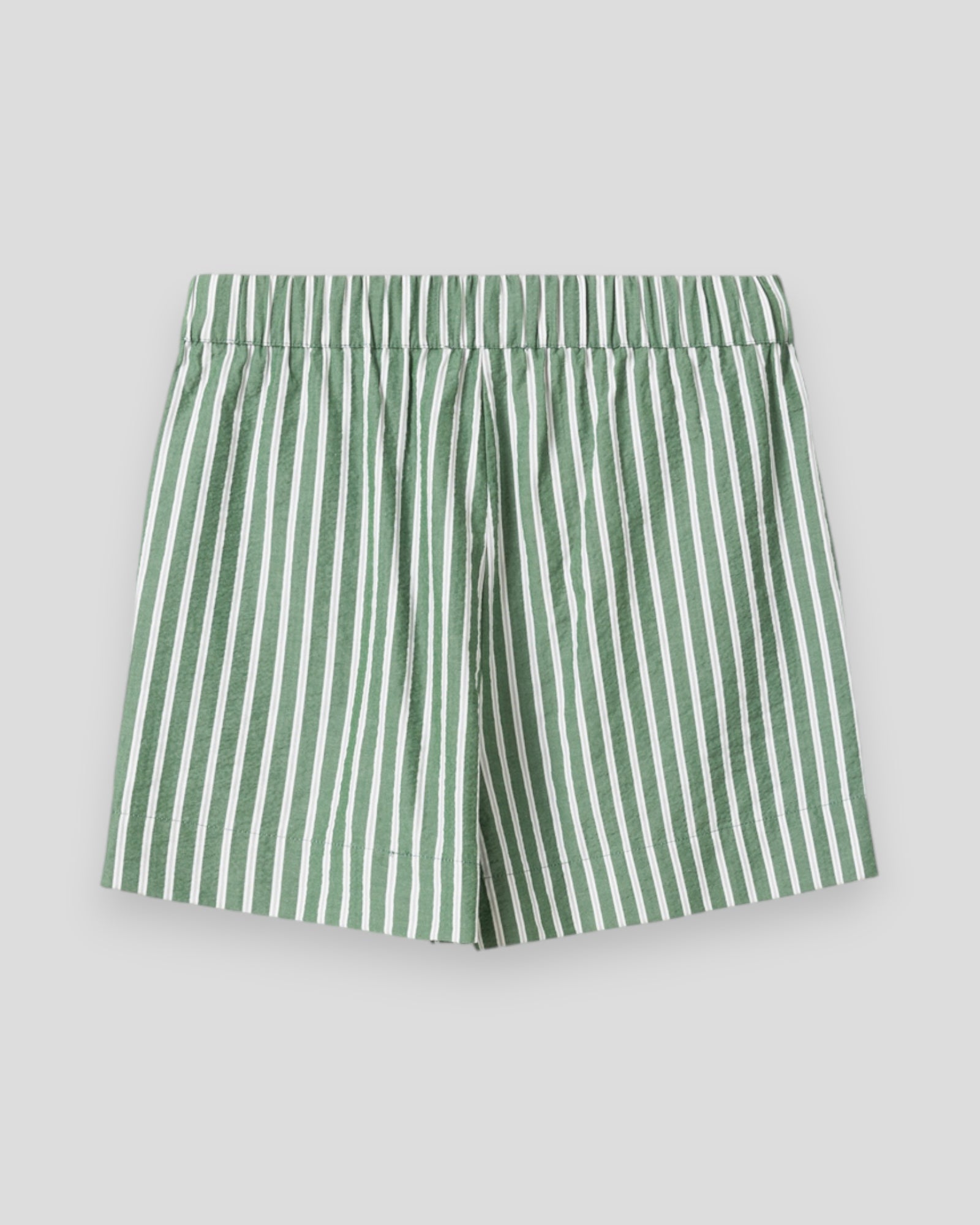 N-Layne MW Shorts - Drayton Green Stripe