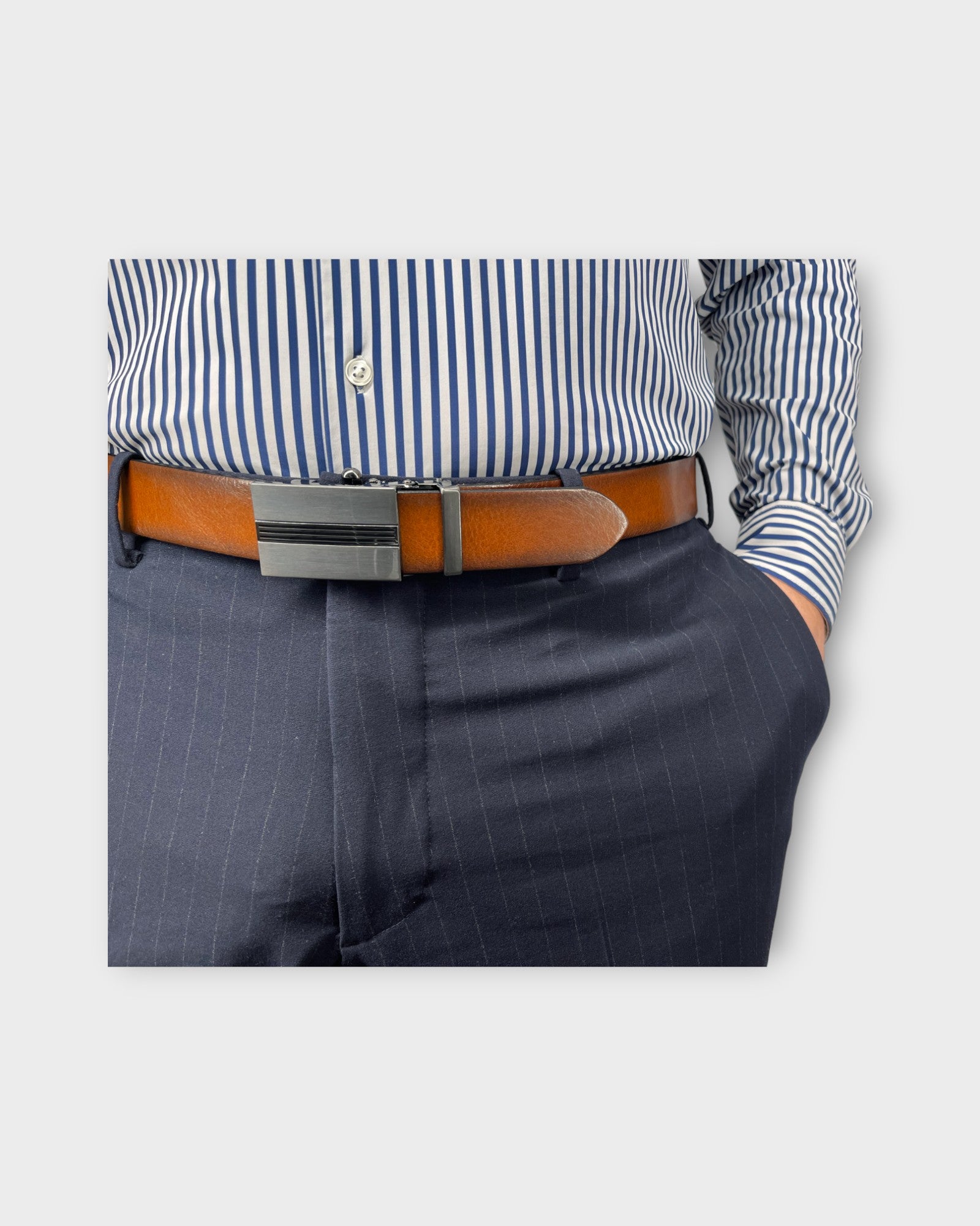 Belt 6609 35 - Cognac