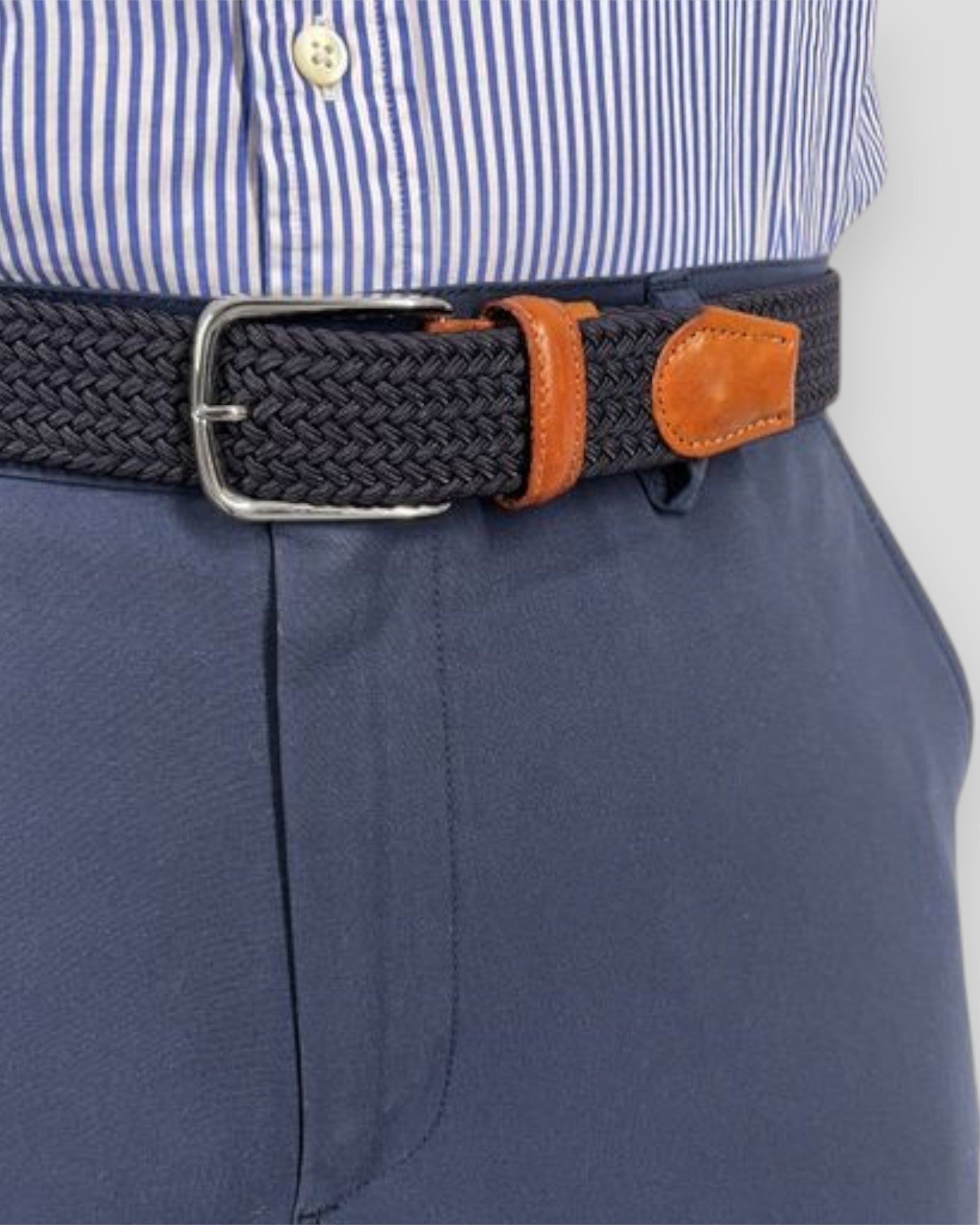 Belt 6806/35 - Navy Ribbon