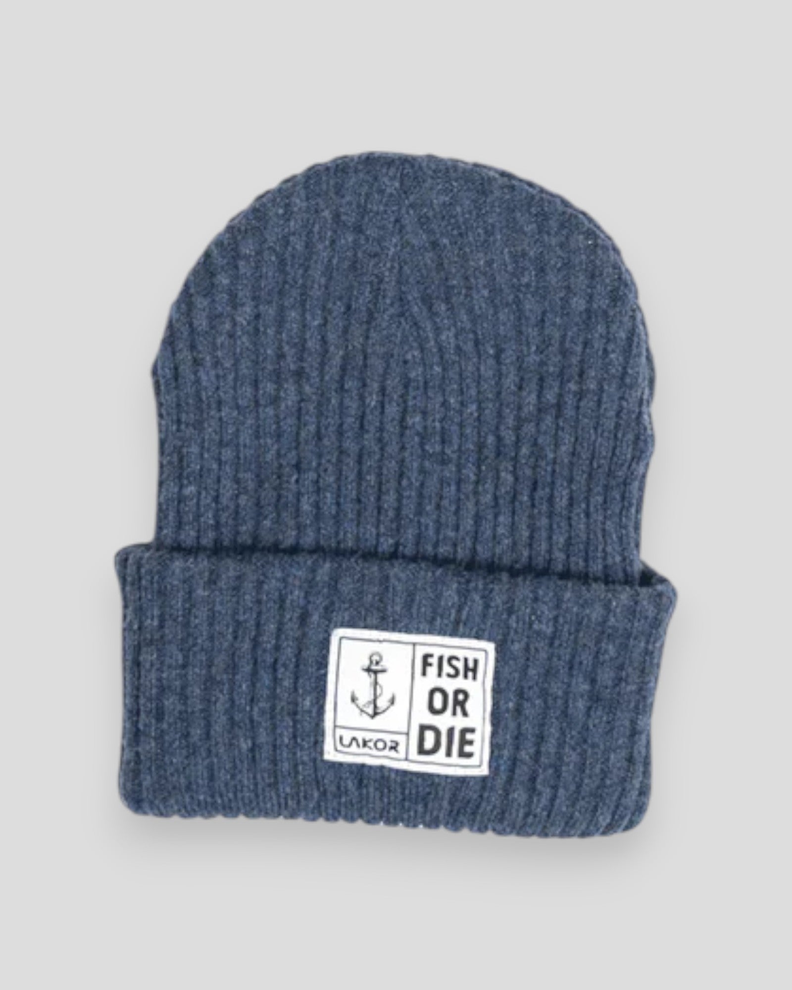 Fish or Die Beanie - Navy
