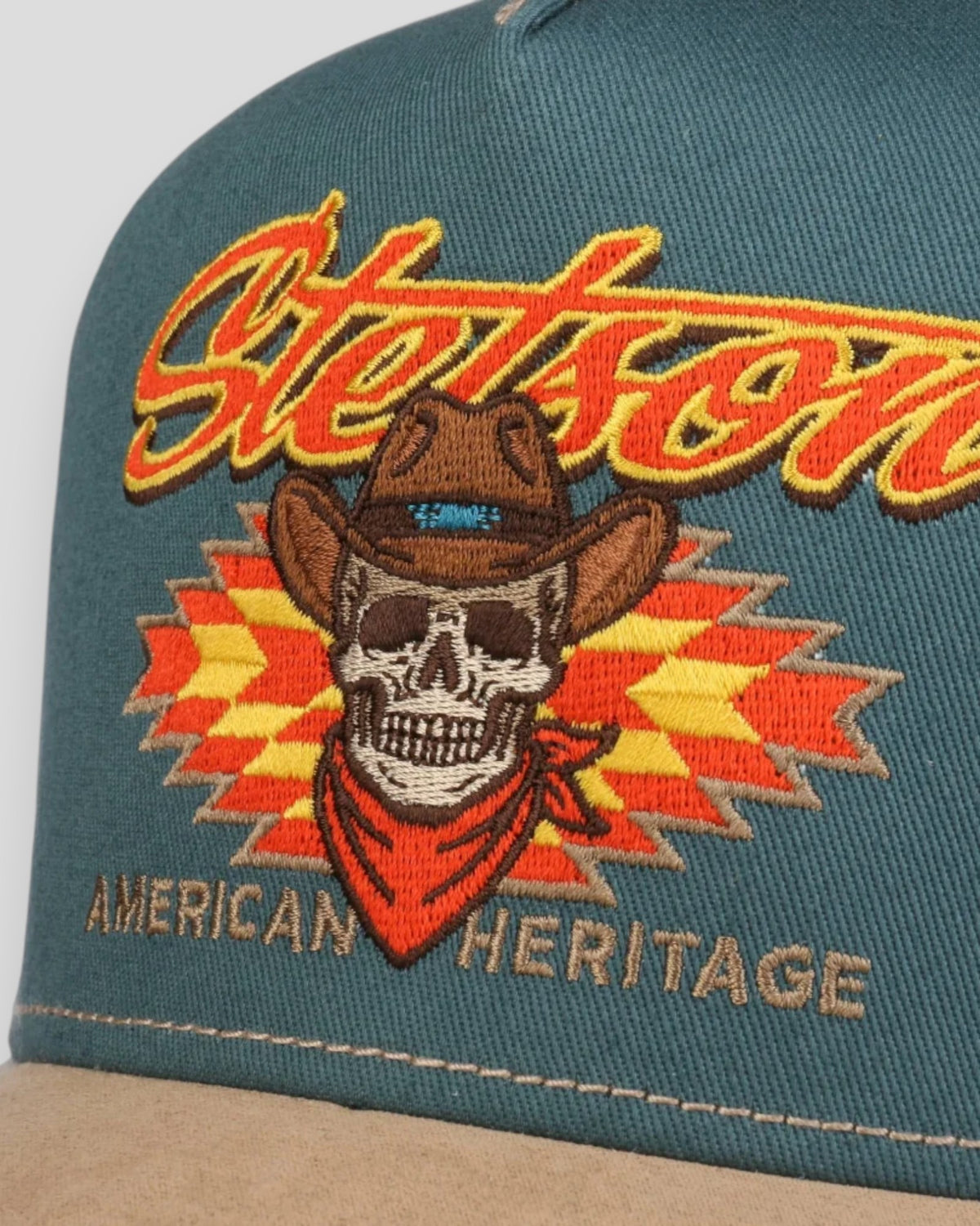 Trucker Cap Cowboy - Blue/Khaki