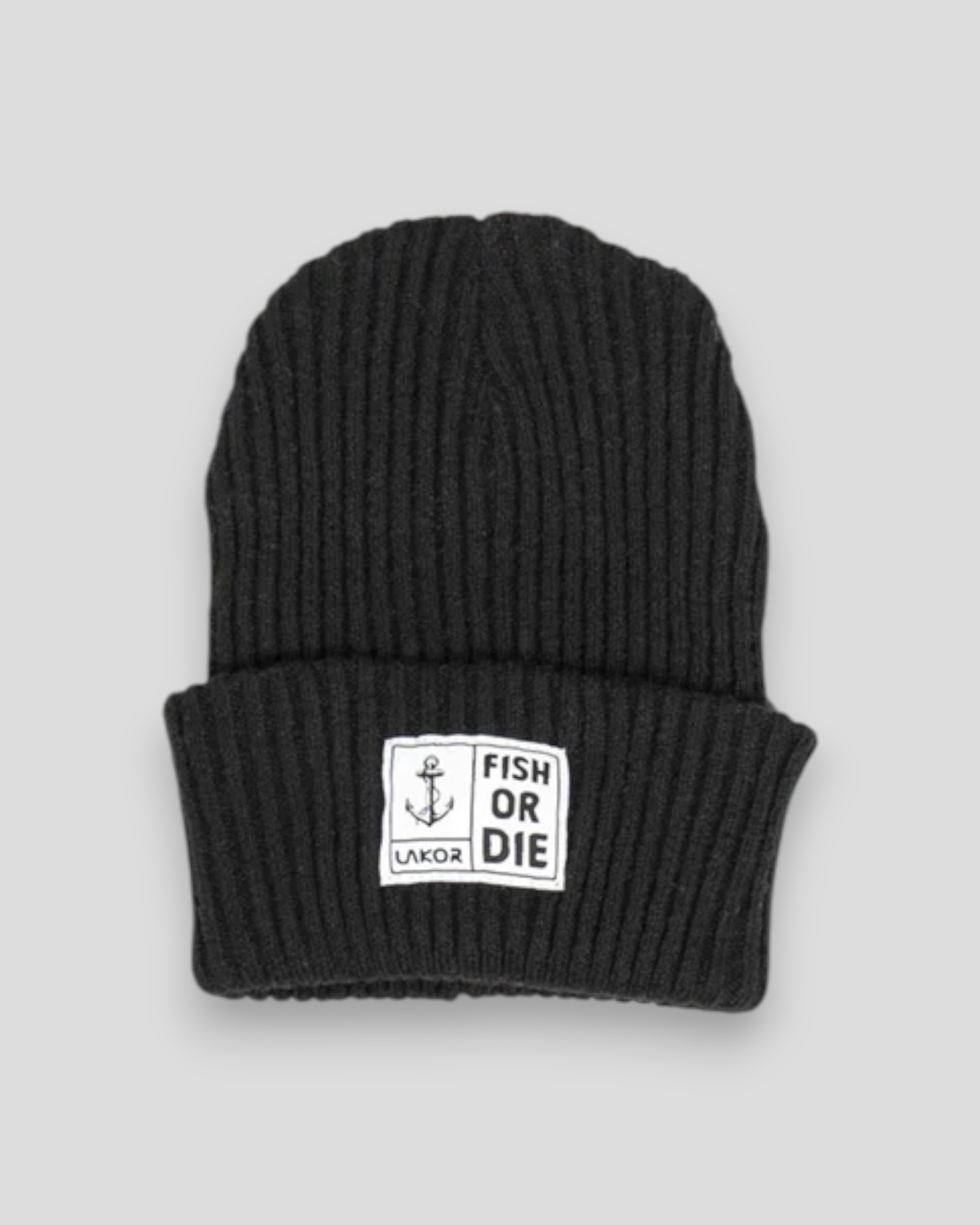 Fish or Die Beanie - Black