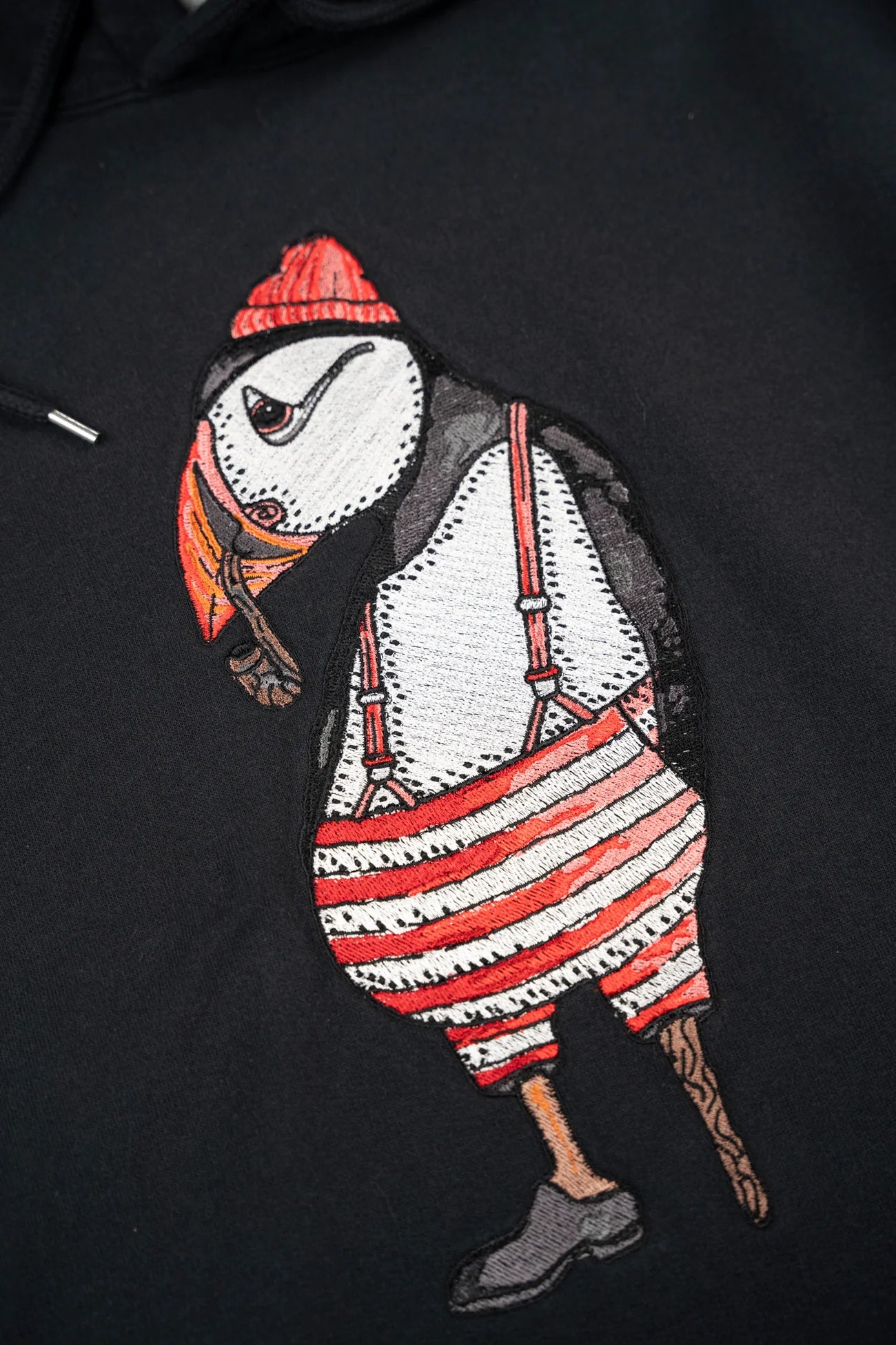 Atlantic Puffin Hoodie - Moonless Night