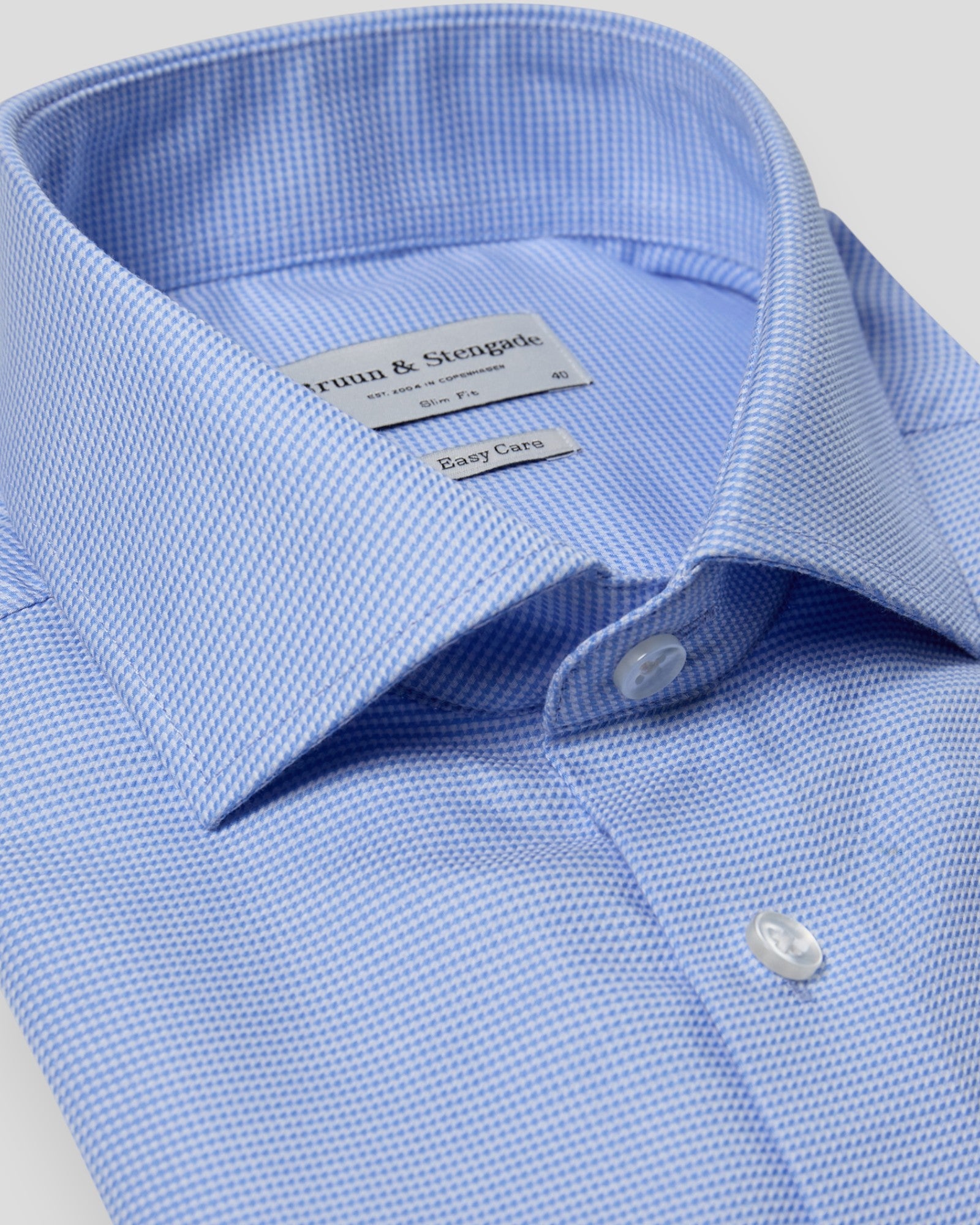 Acuna Slim Fit Shirt - Light Blue
