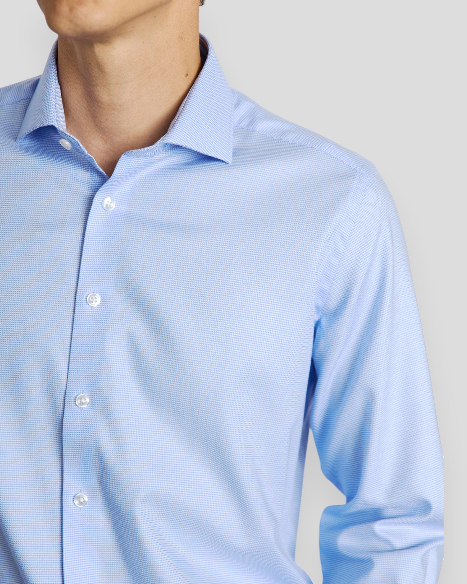 Acuna Slim Fit Shirt - Light Blue