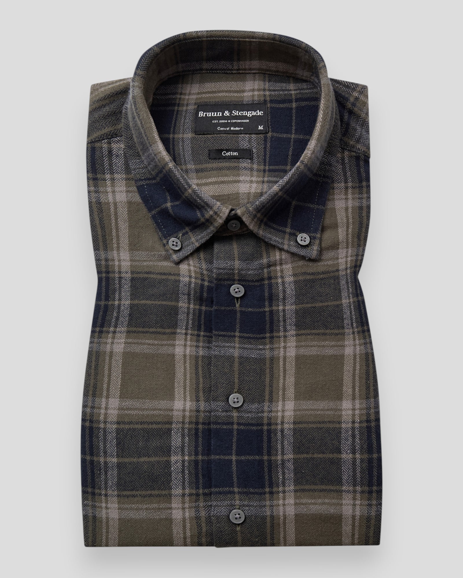 Bolkiah Casual Modern Fit Shirt - Green