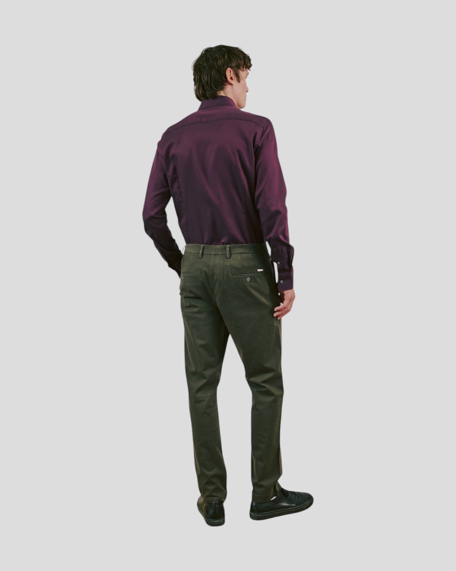 Callesen Modern Fit Shirt - Bordeaux