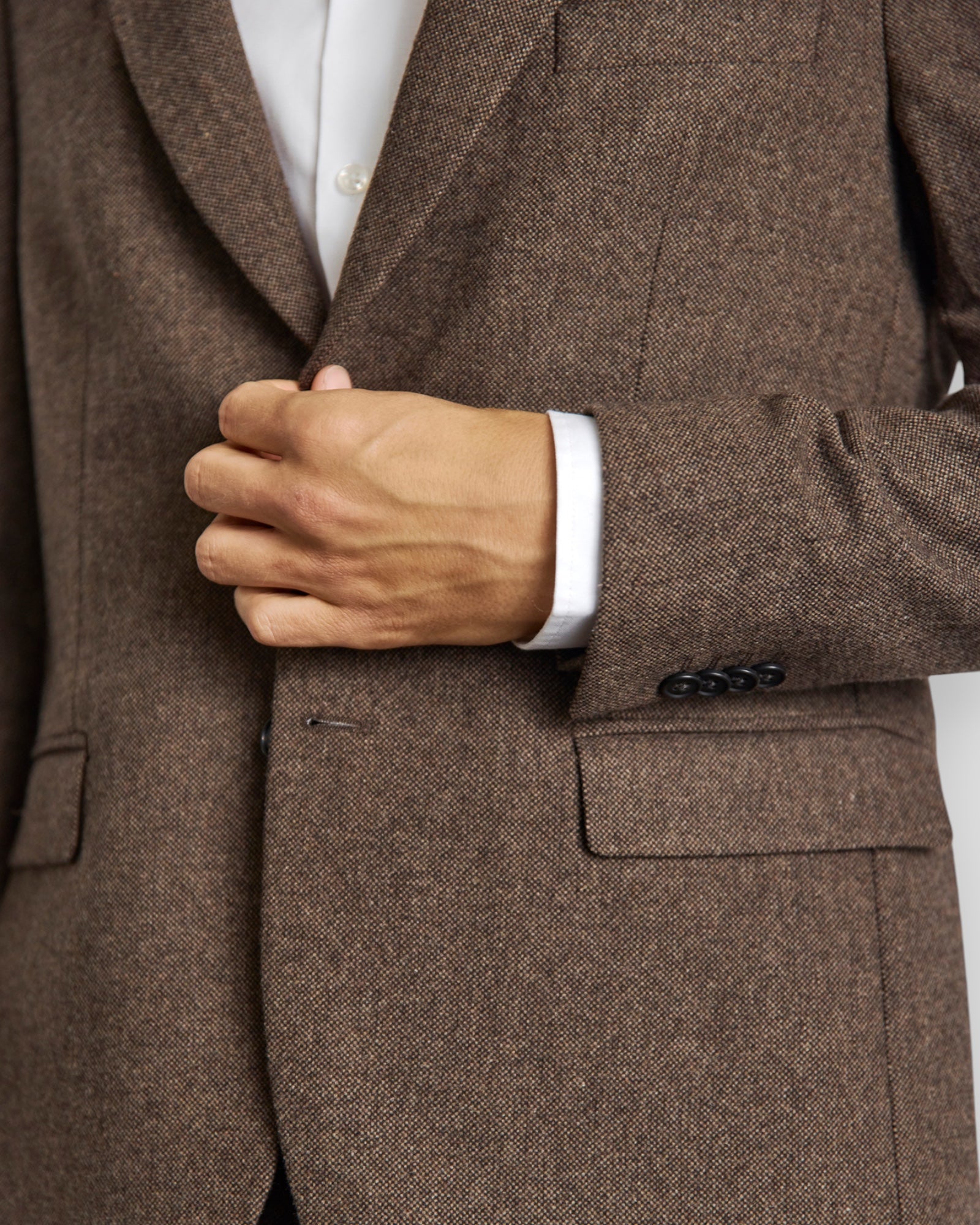 Chiavari Classic Fit Blazer - Brown