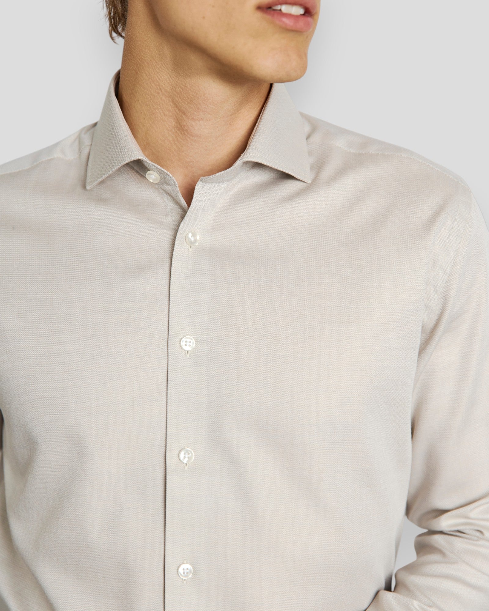 Corbin Modern Fit Shirt - Sand