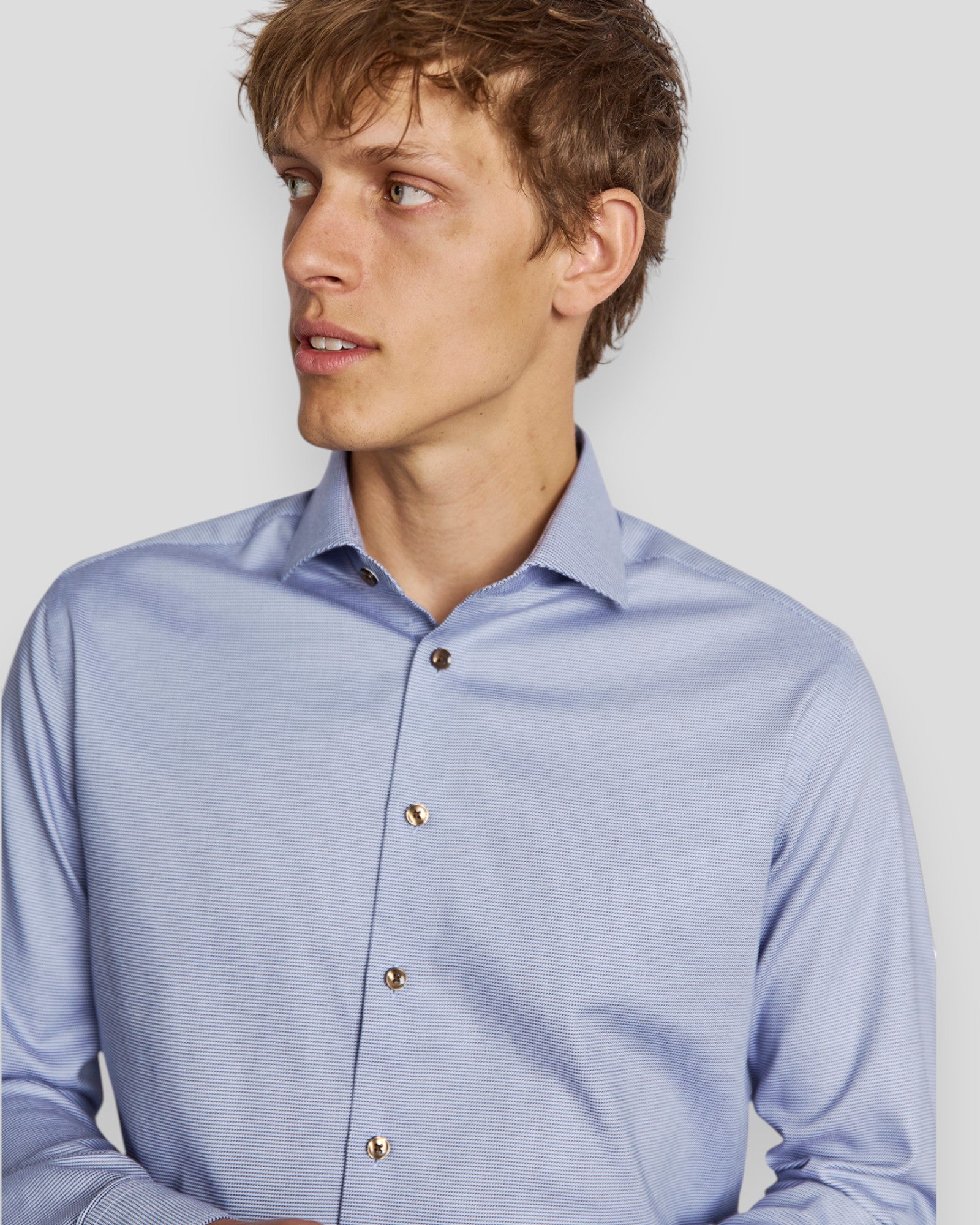 Corey Modern Fit Shirt - Dark Blue