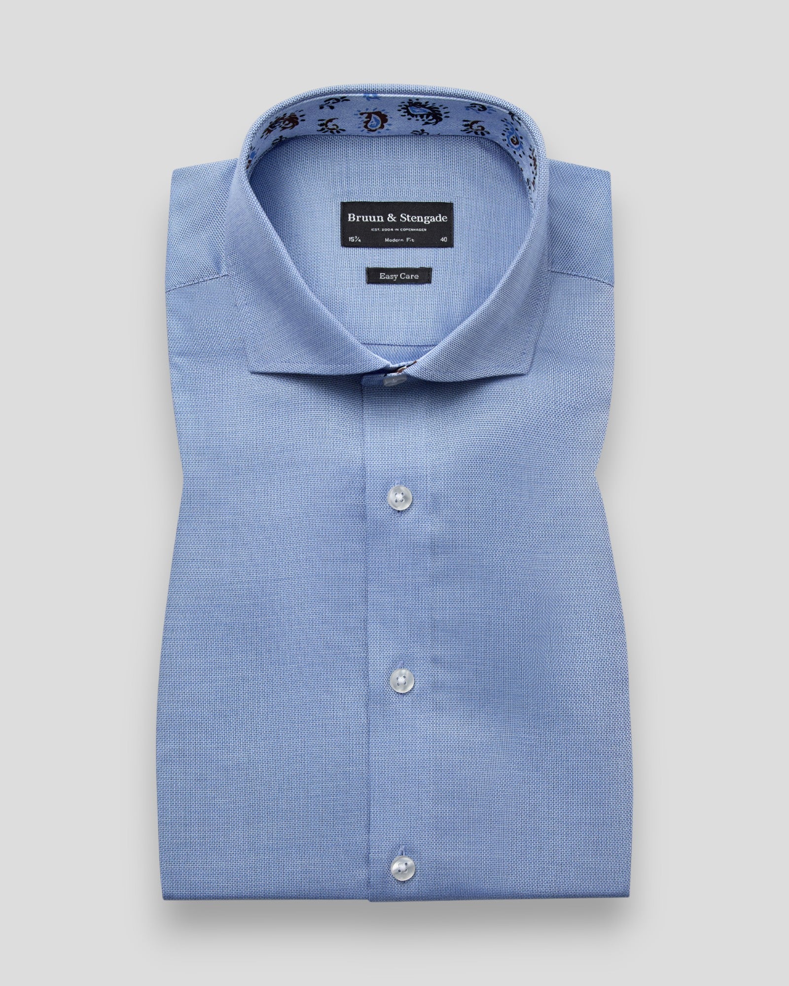 Gilberto Modern Fit Shirt - Blue