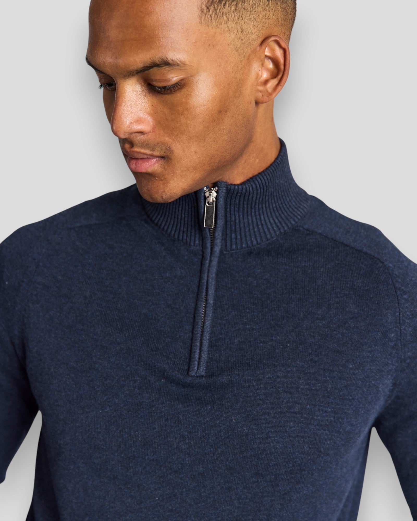 Ilario Regular Fit Knitwear - Thunder