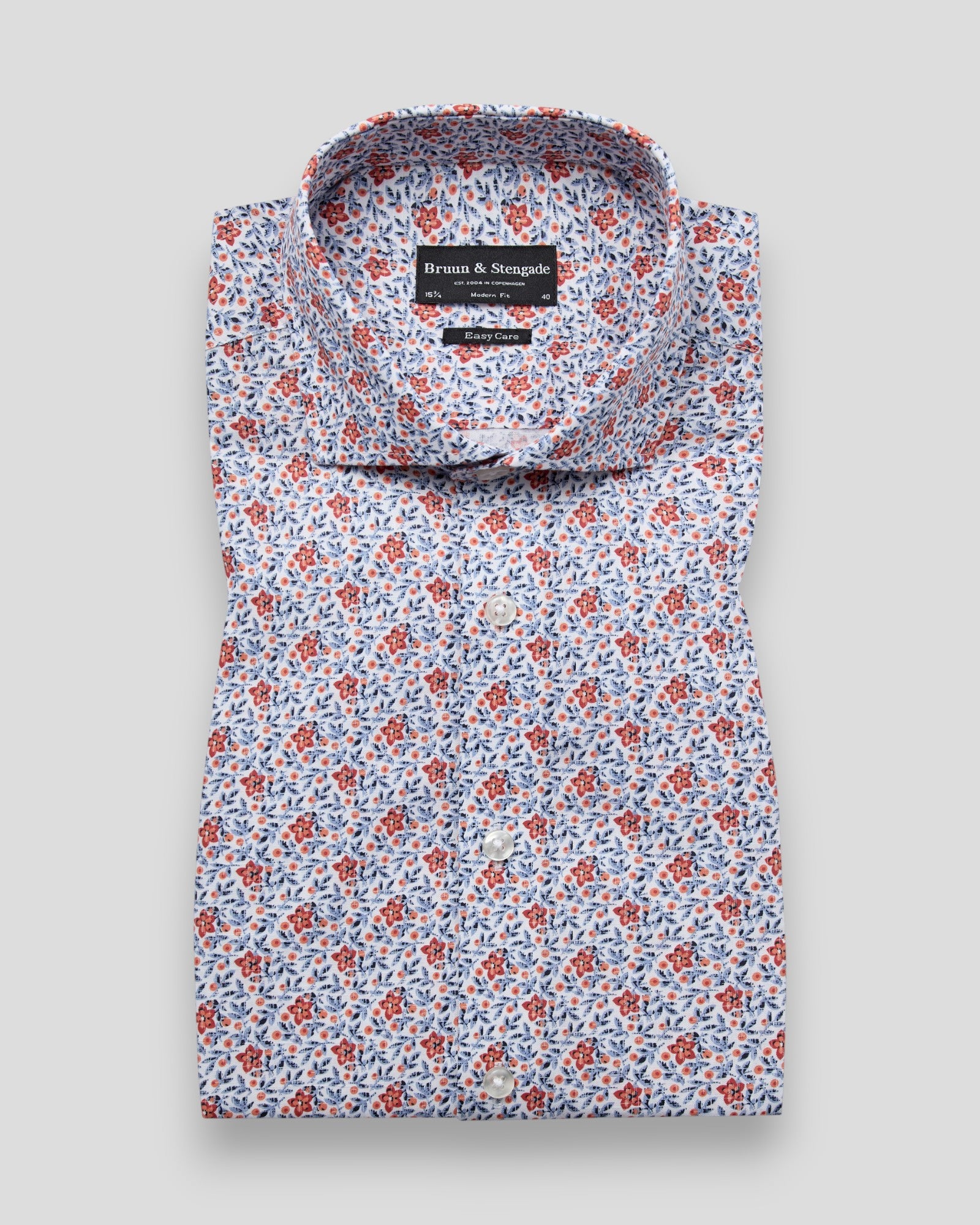 Jallouz Modern Fit Shirt - Orange