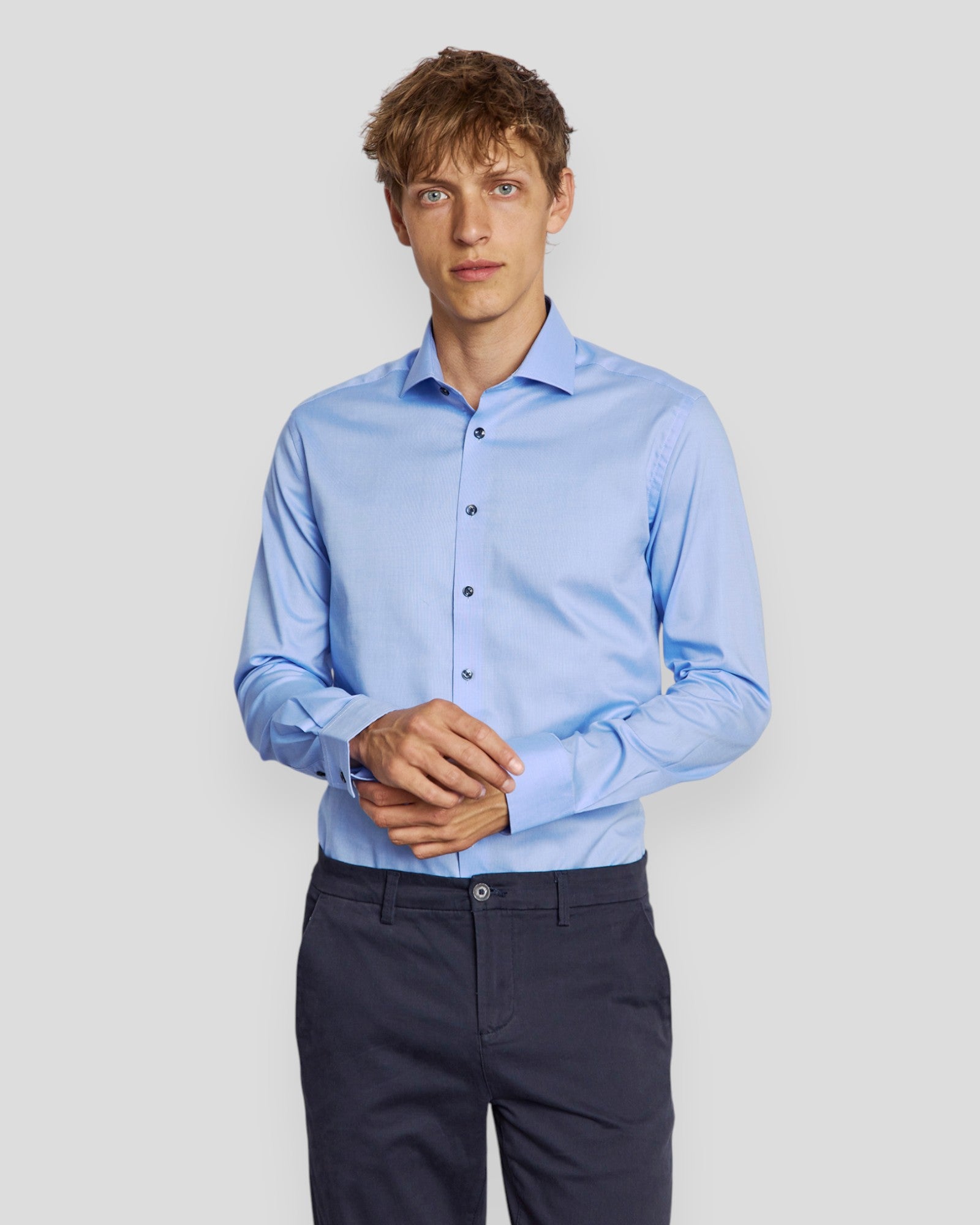 Juan Modern Fit Shirt - Blue