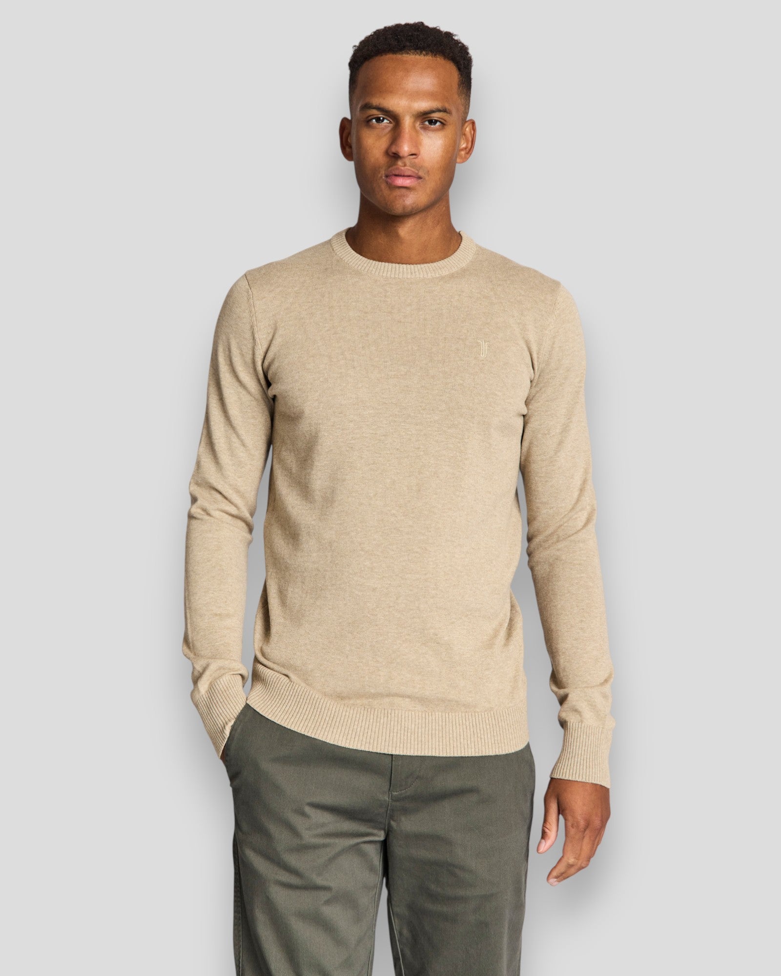 Jupiter Regular Fit Spring Knitwear - Light Brown