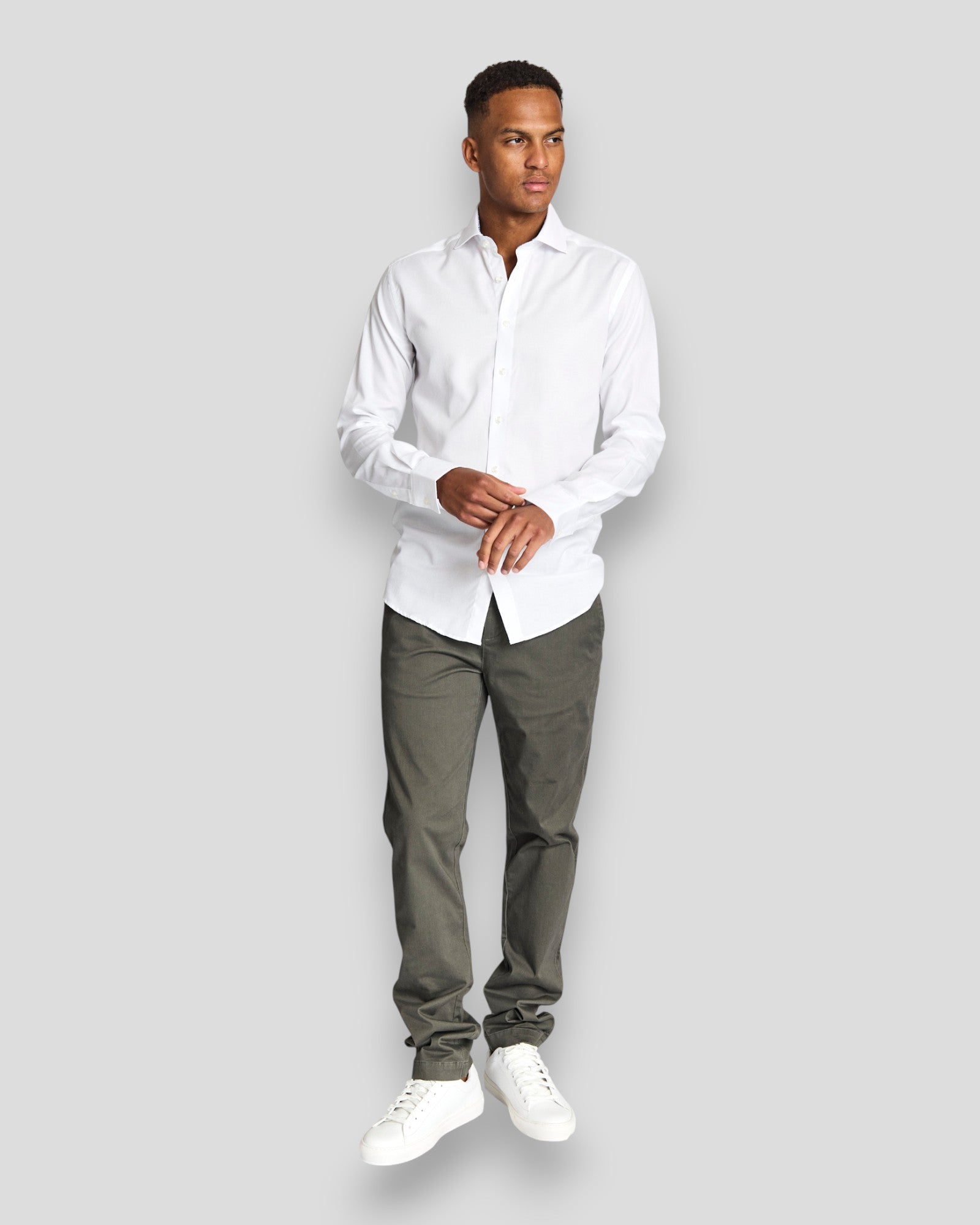 Kohlbacher Modern Fit Shirt - White